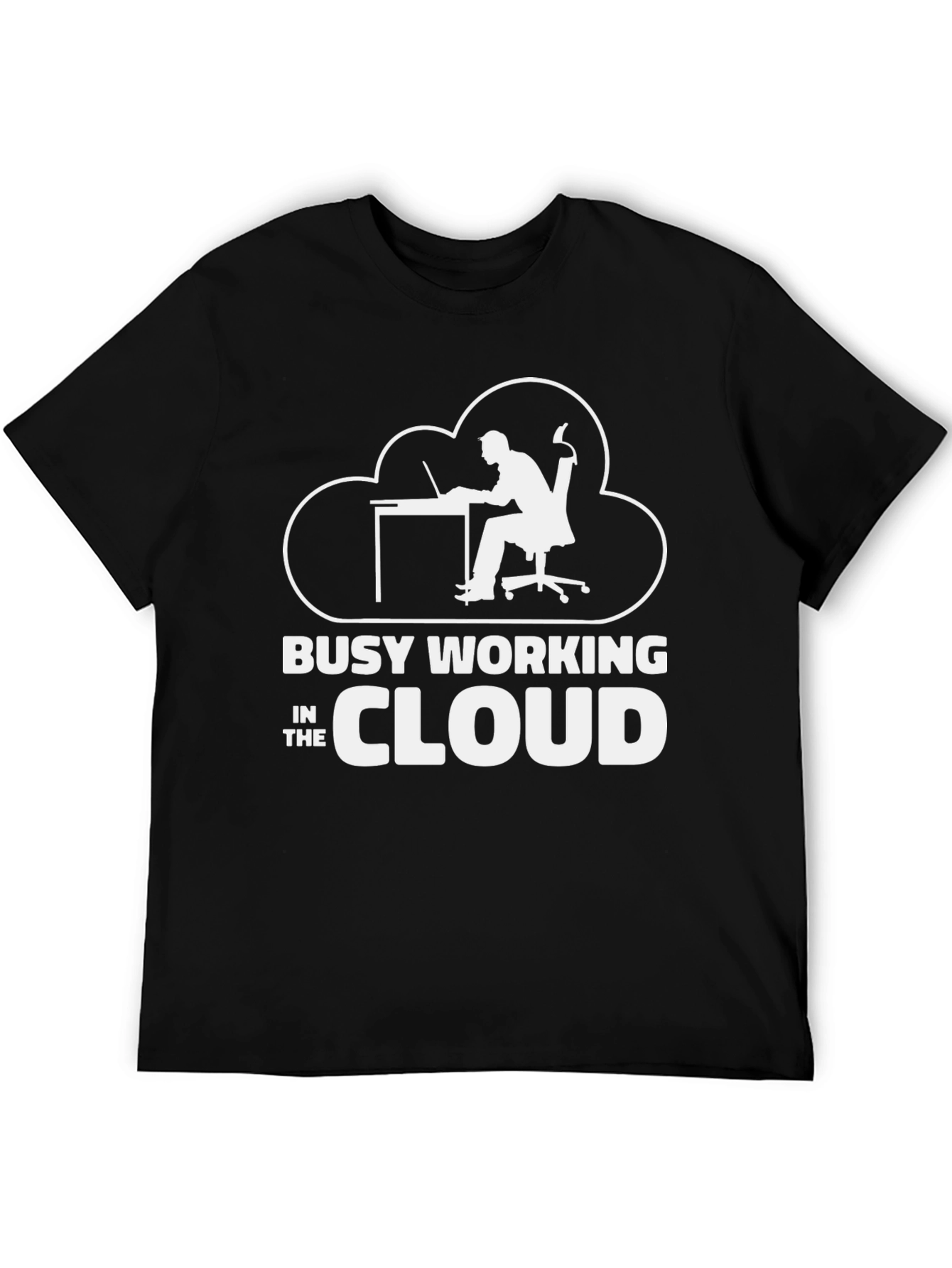 Busy Working in the Cloud T-Shirt