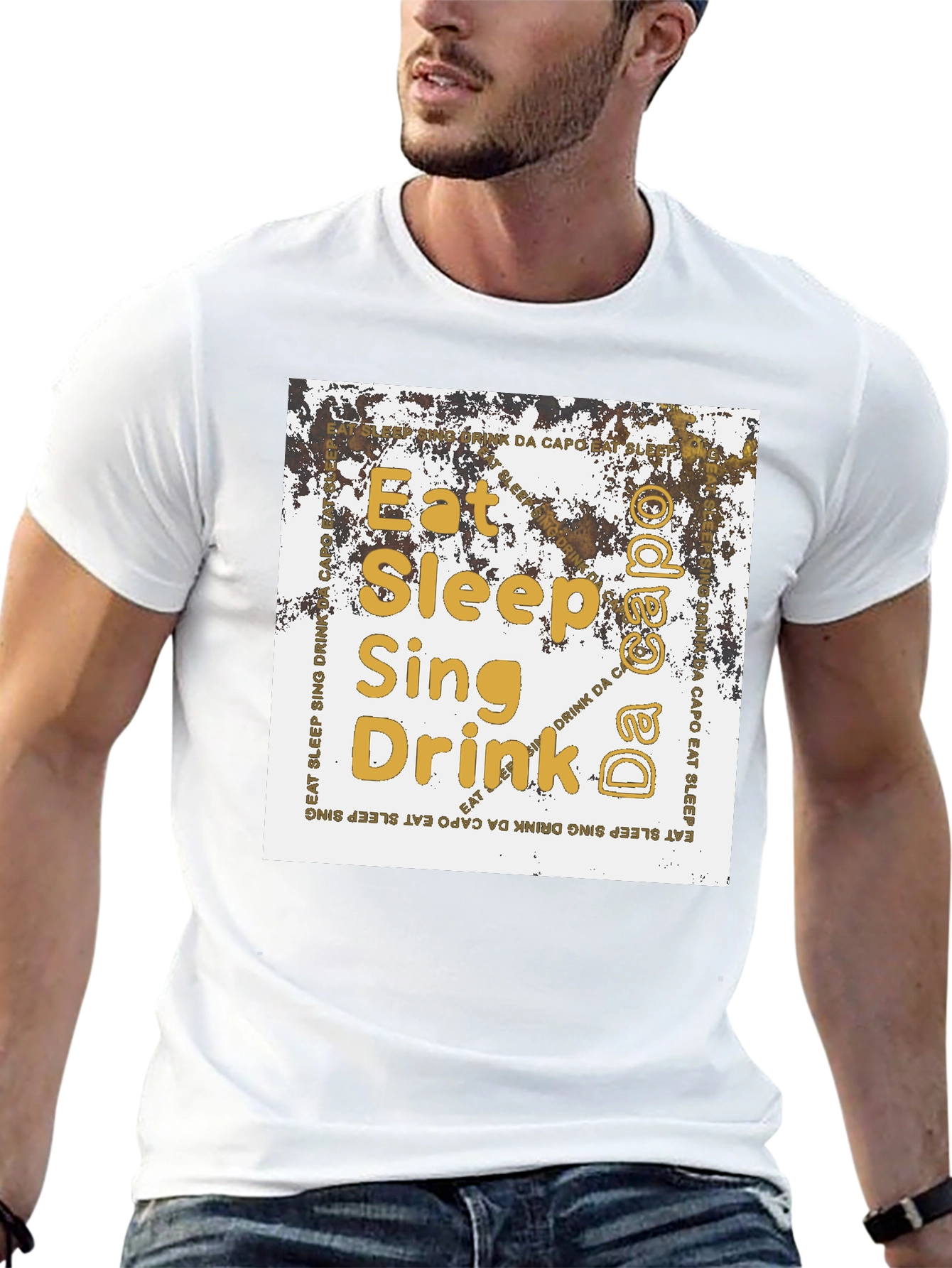 Eat Sleep Sing Drink Da Capo T-Shirt