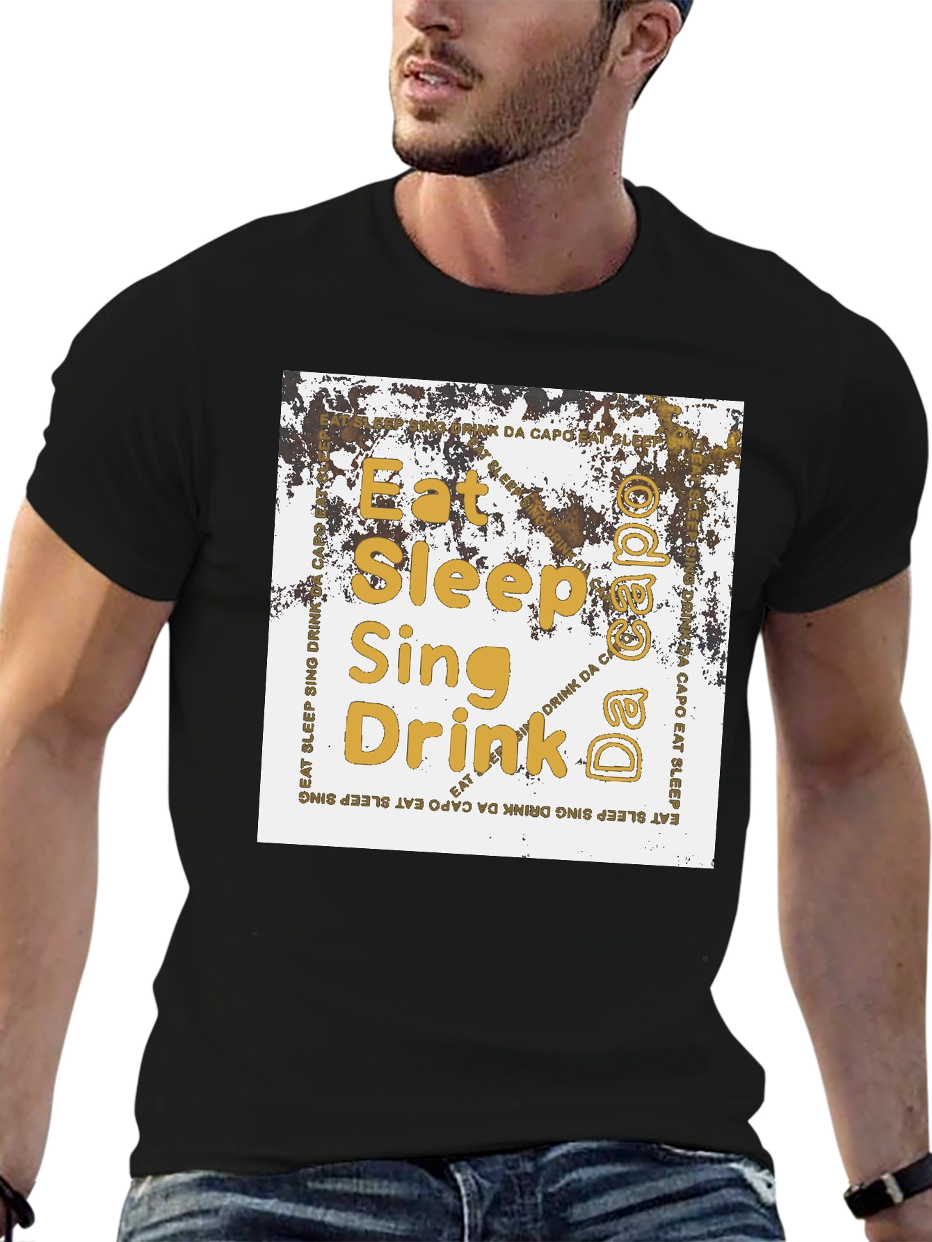 Eat Sleep Sing Drink Da Capo T-Shirt