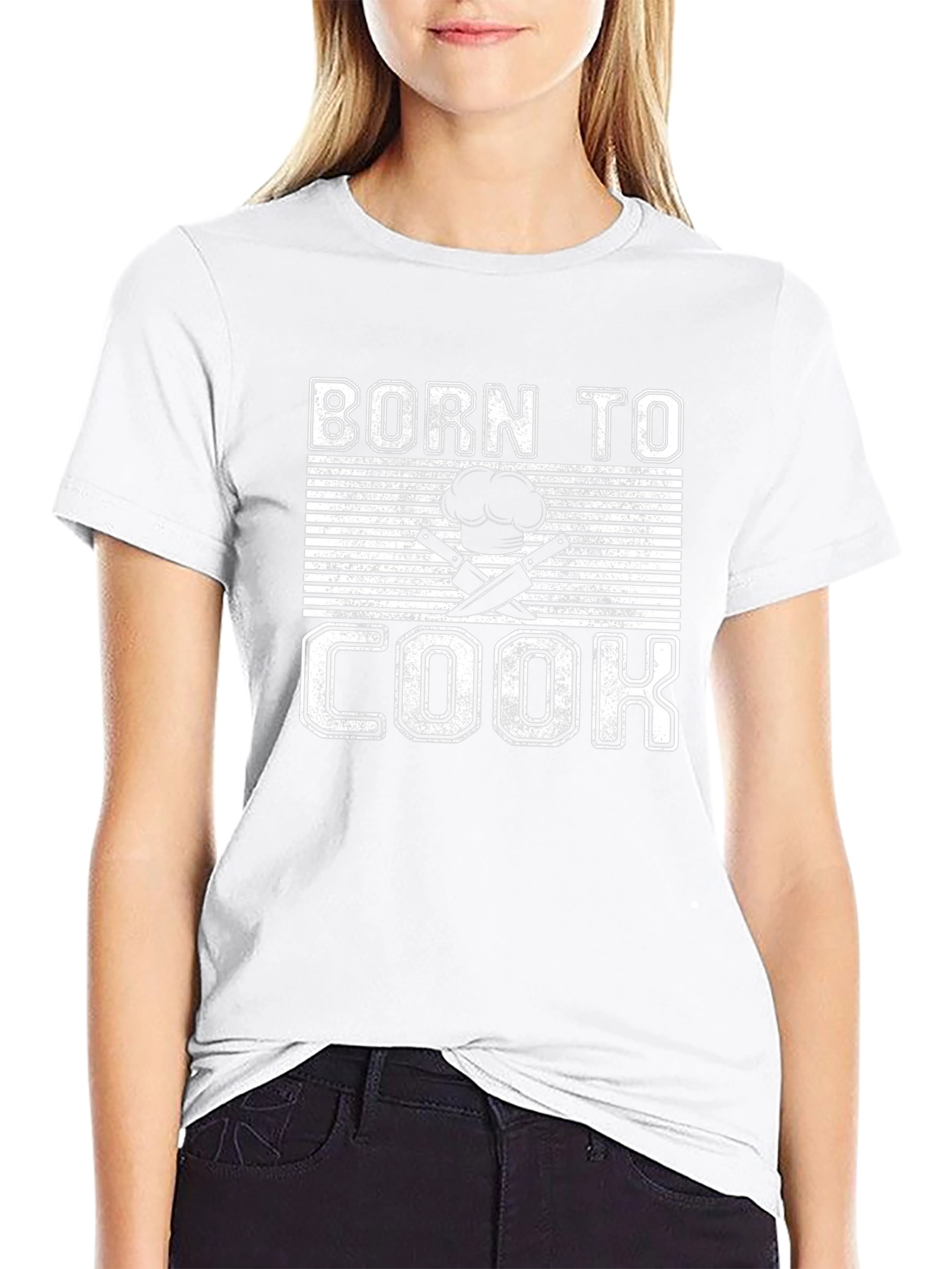 Born to Cook Black T-Shirt