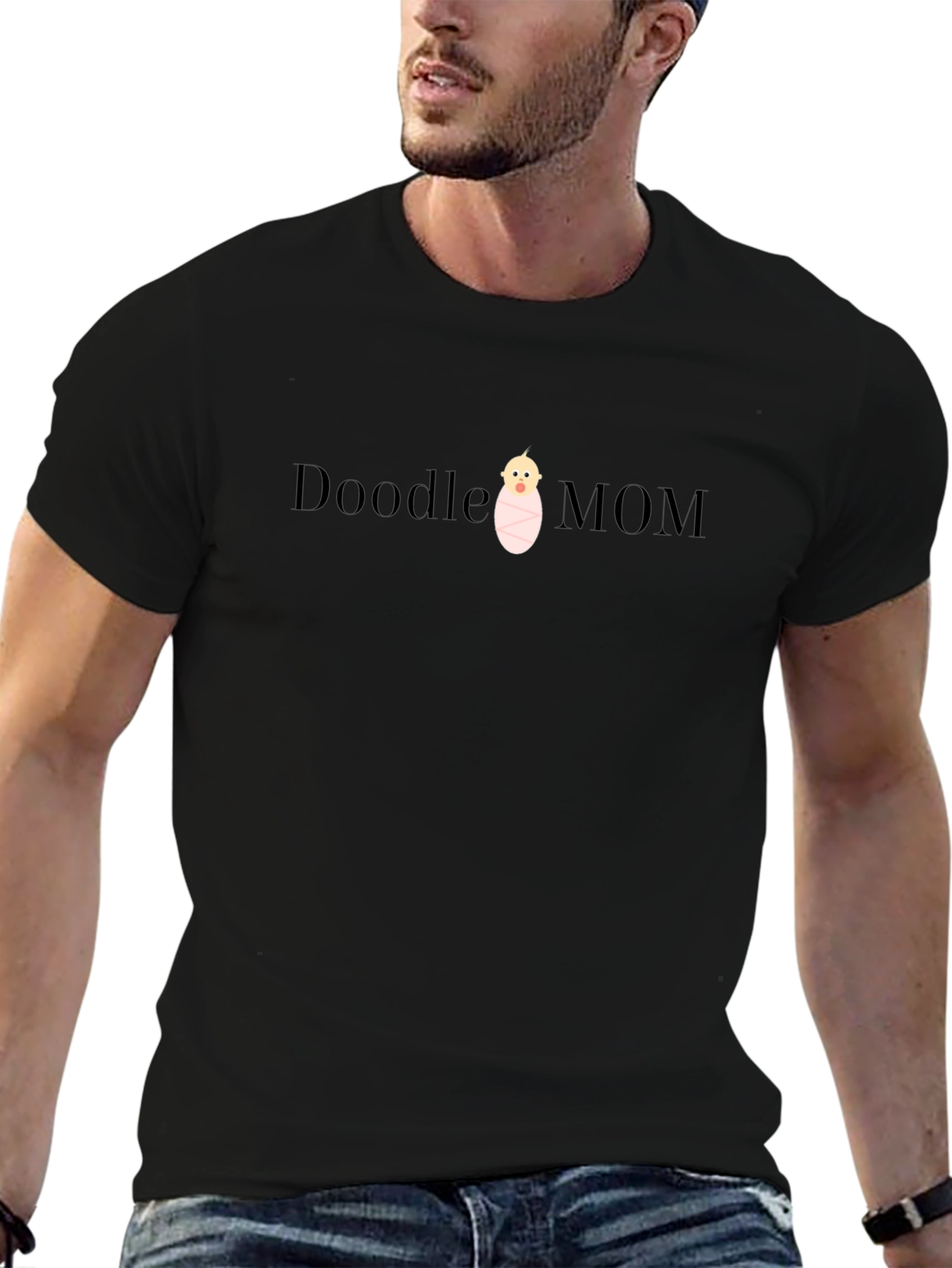 Doodle Mom T-Shirt - Baby Design