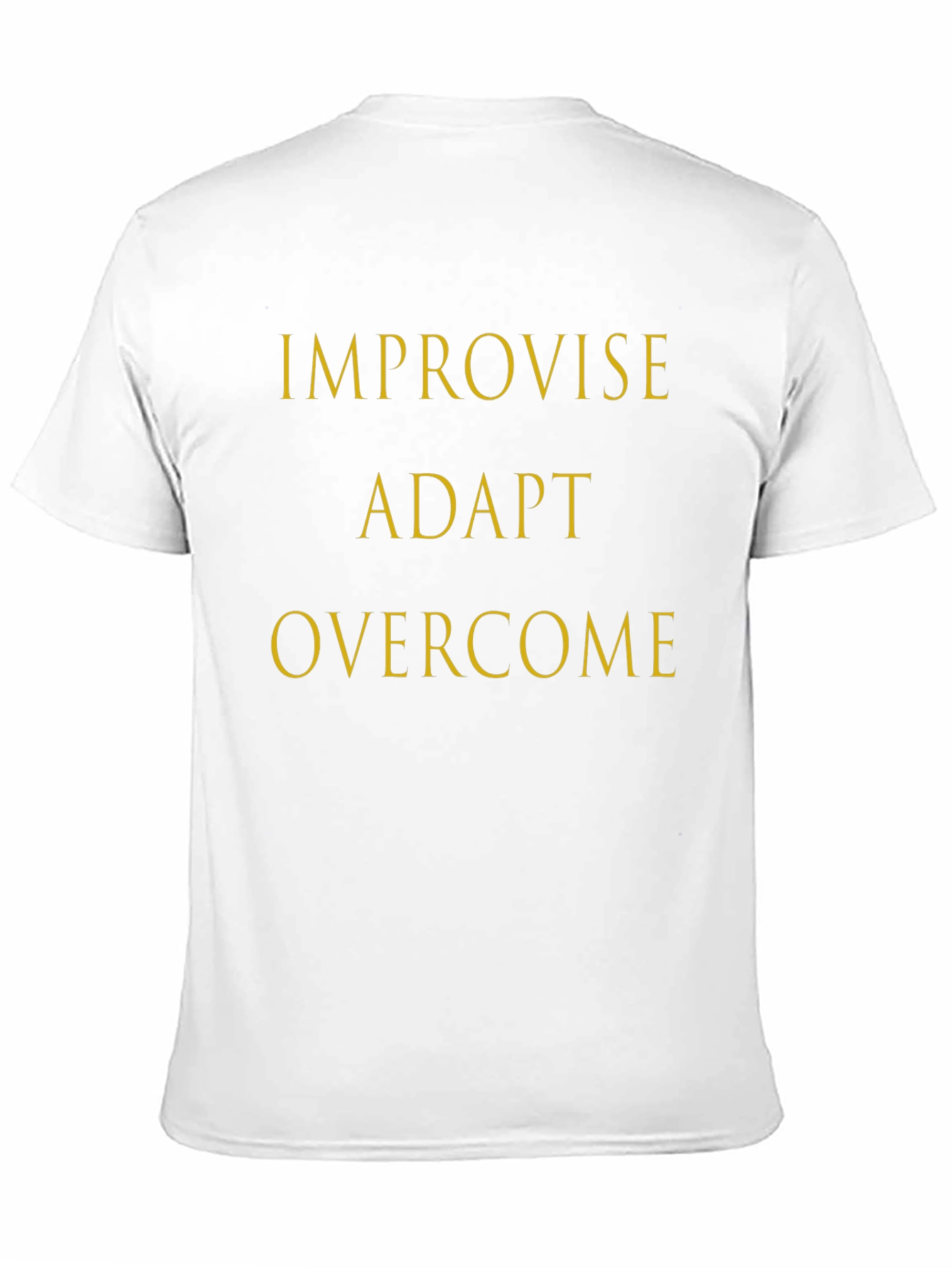 Improvise Adapt Overcome Graphic Tee