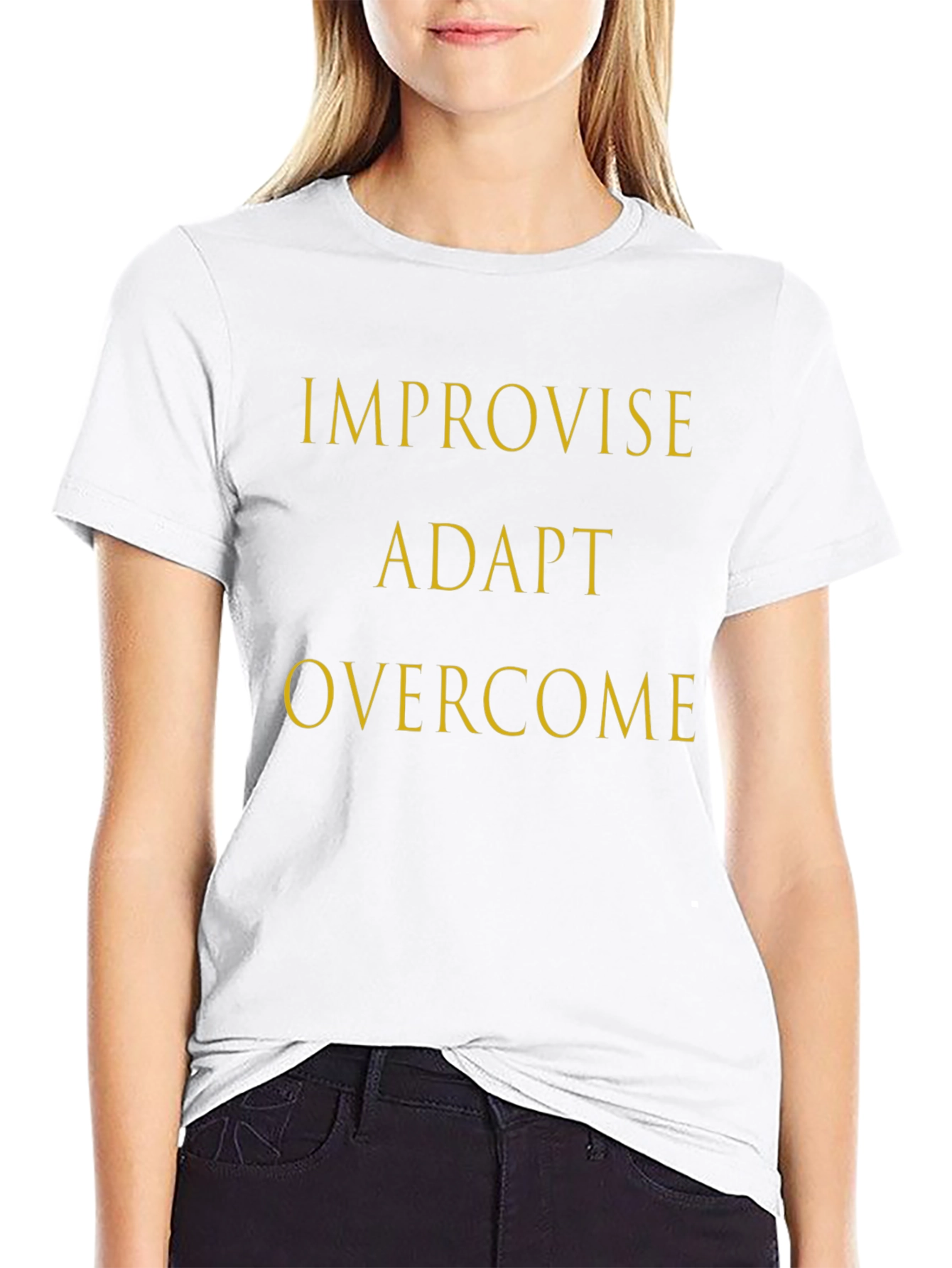 Improvise Adapt Overcome Graphic Tee