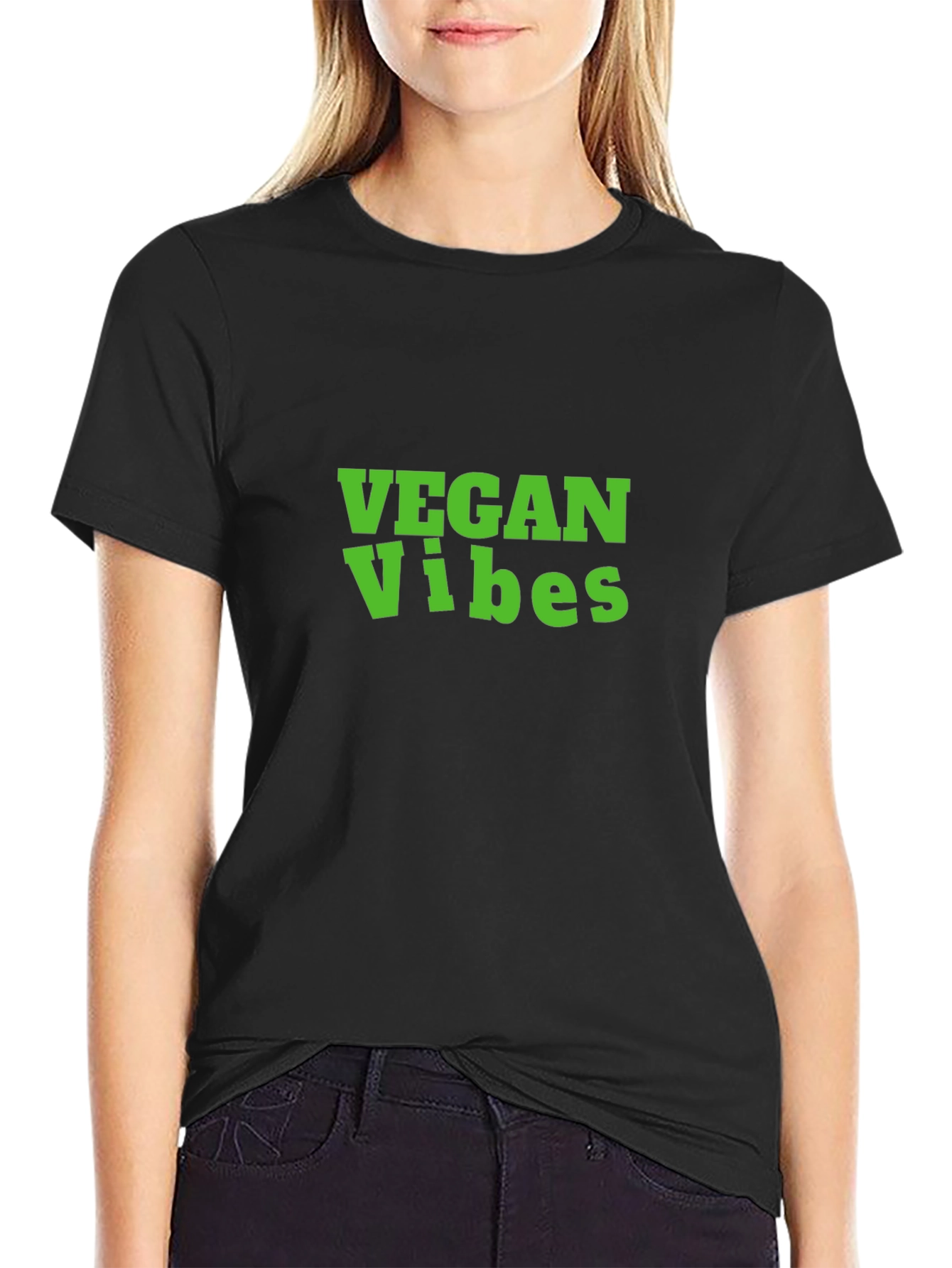 Vegan Vibes T-Shirt -  Comfortable Everyday Wear