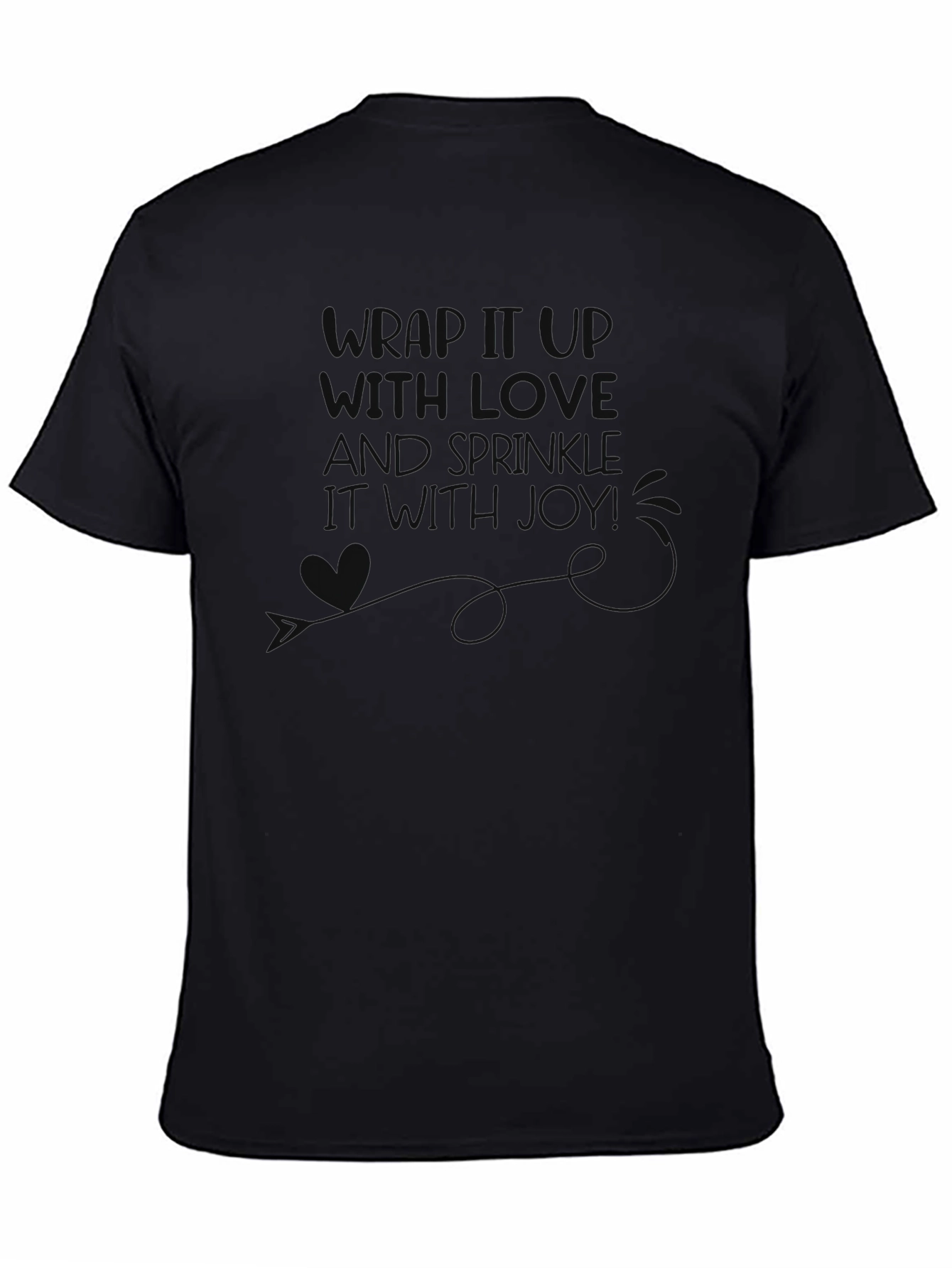 Wrap It Up T-Shirt - Festive Holiday Joy Tee