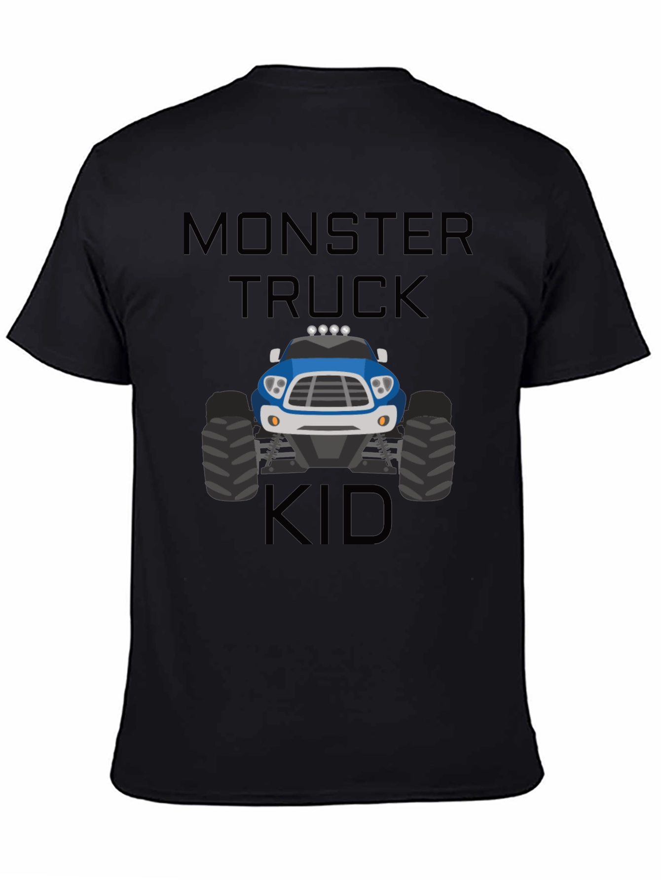 Monster Truck Kid T-Shirt - Cool Graphic Tee