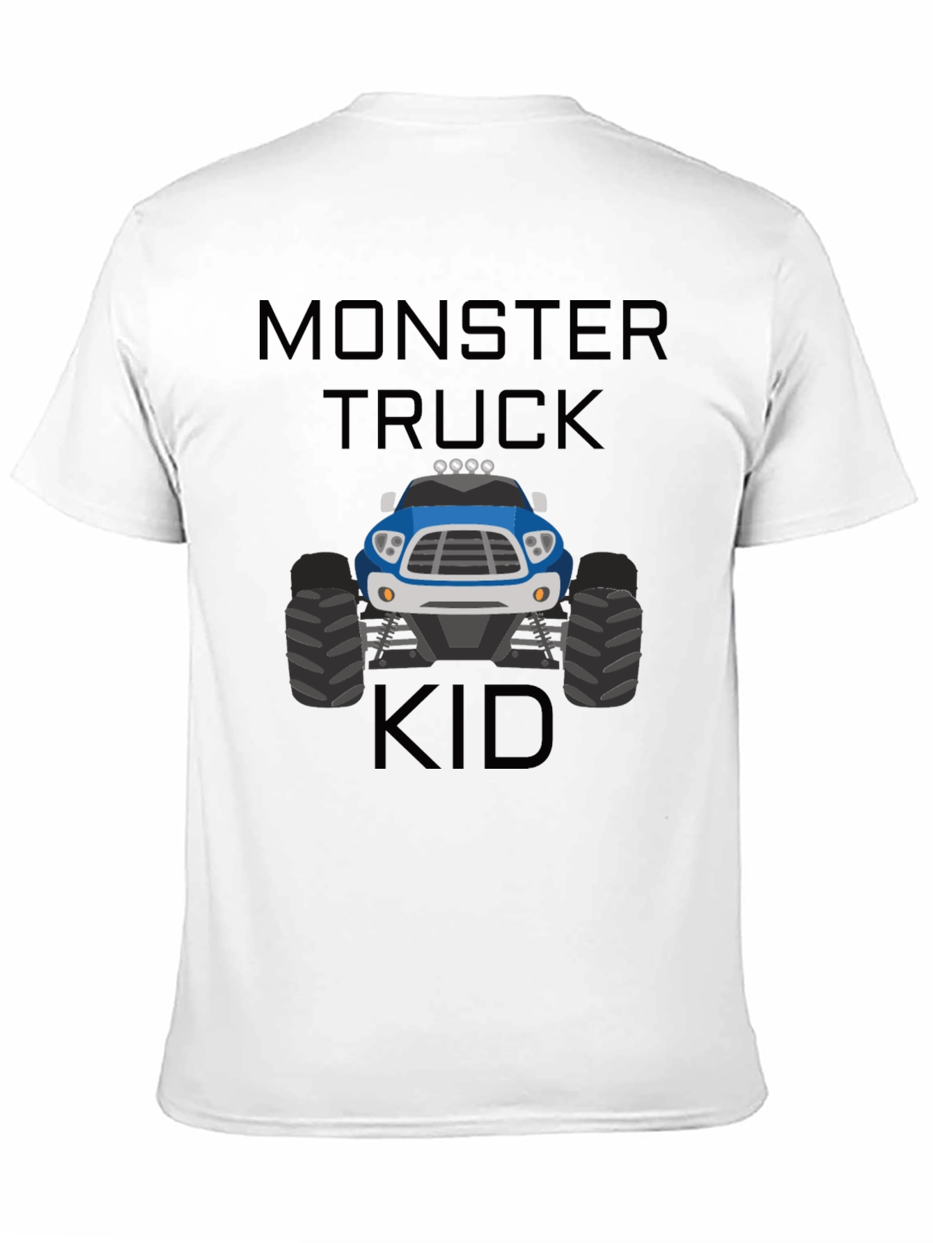 Monster Truck Kid T-Shirt - Cool Graphic Tee