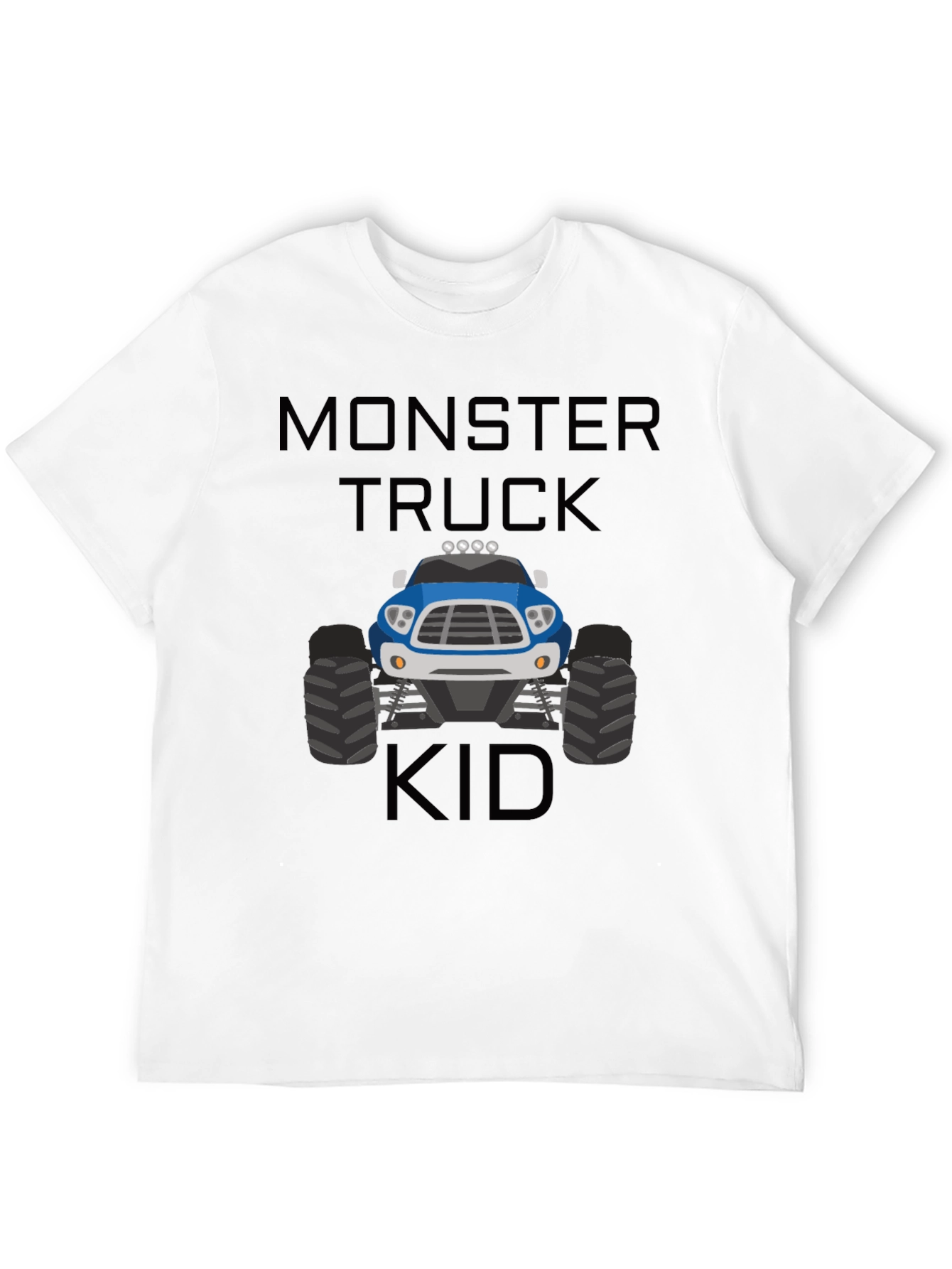 Monster Truck Kid T-Shirt - Cool Graphic Tee