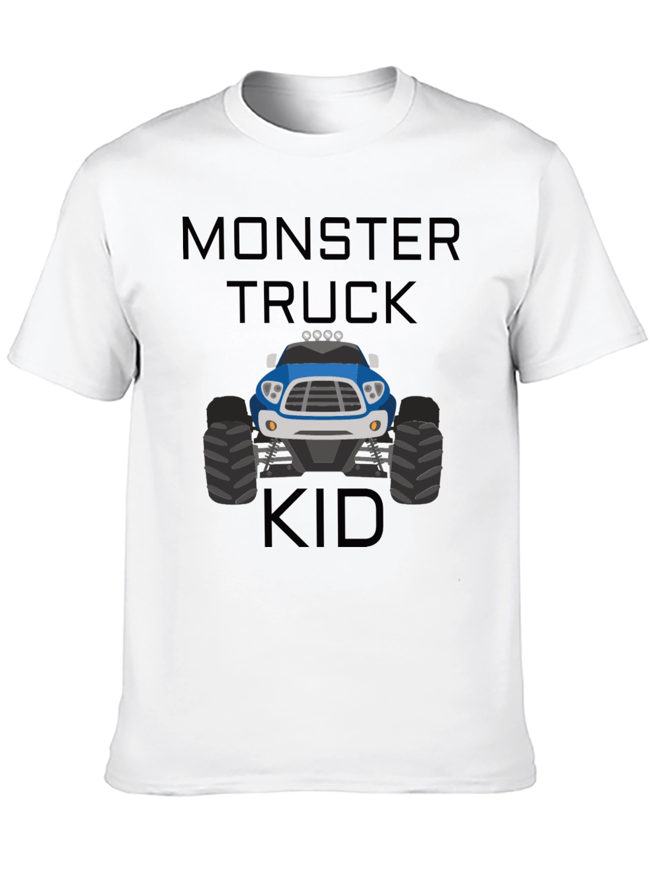 Monster Truck Kid T-Shirt - Cool Graphic Tee