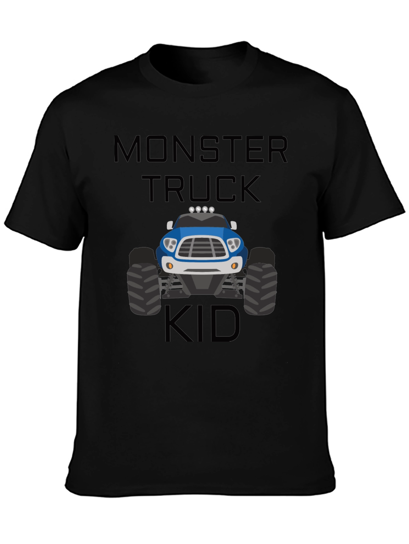 Monster Truck Kid T-Shirt - Cool Graphic Tee