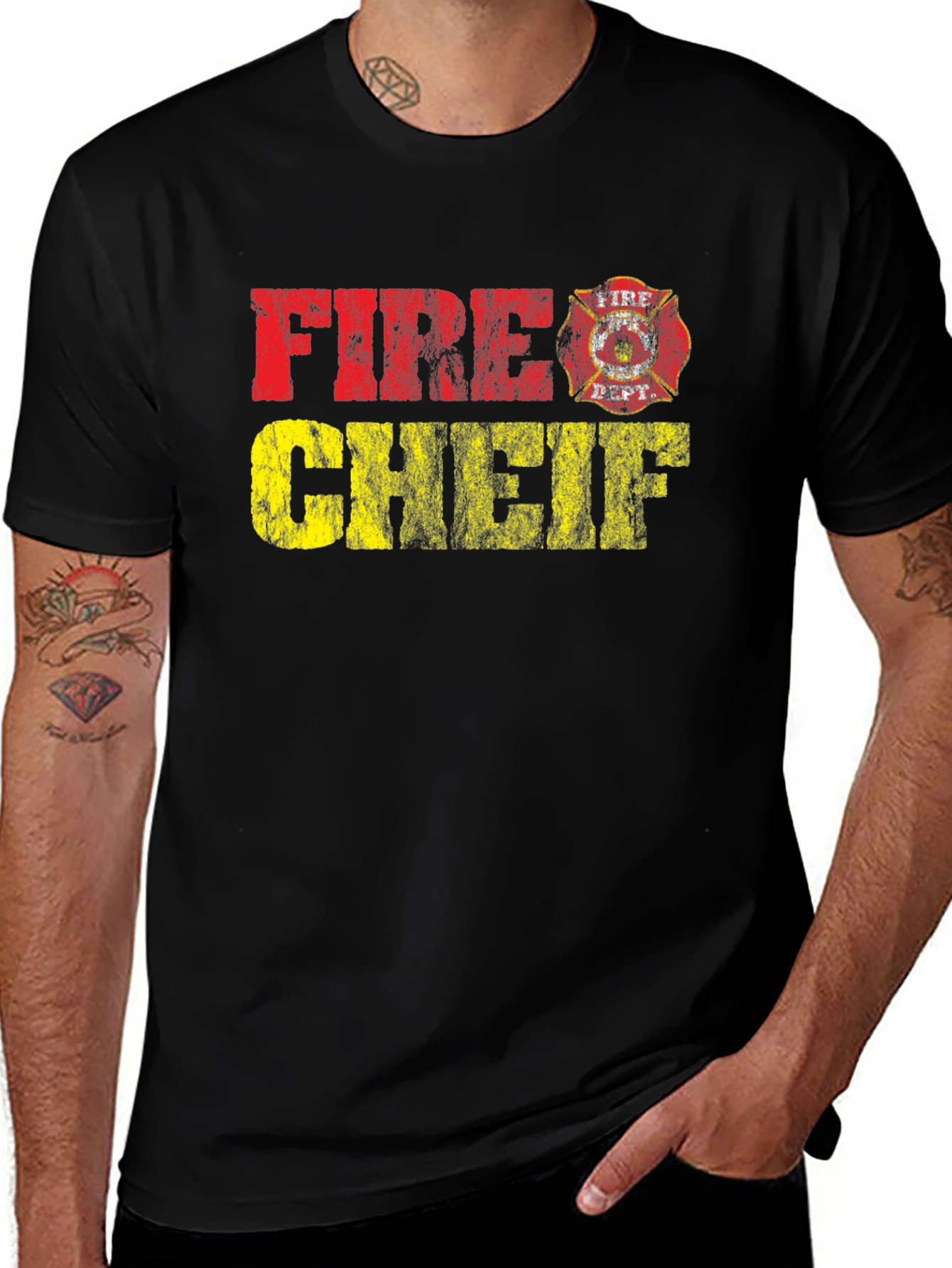 Fire Chief Graphic T-Shirt