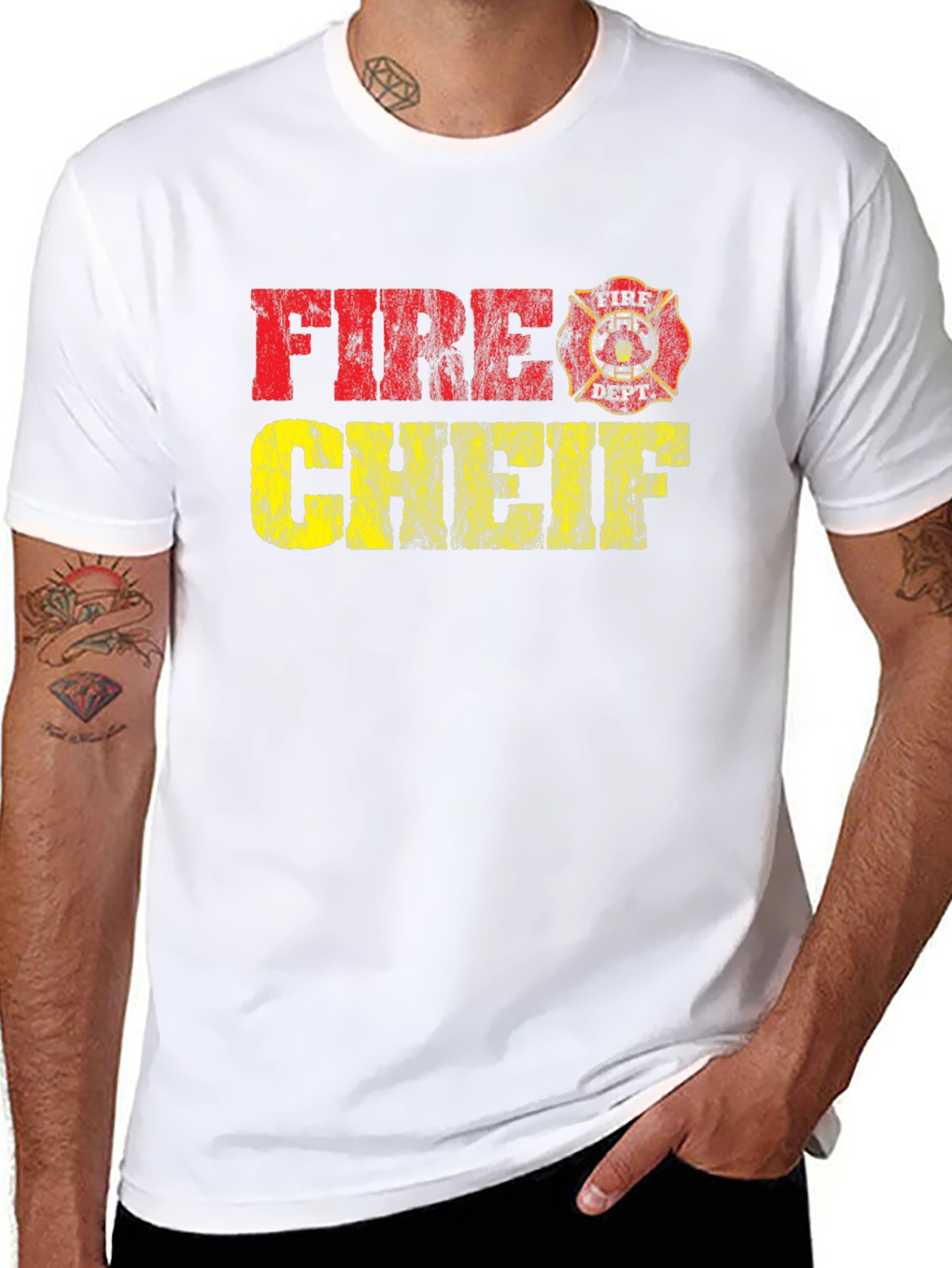 Fire Chief Graphic T-Shirt