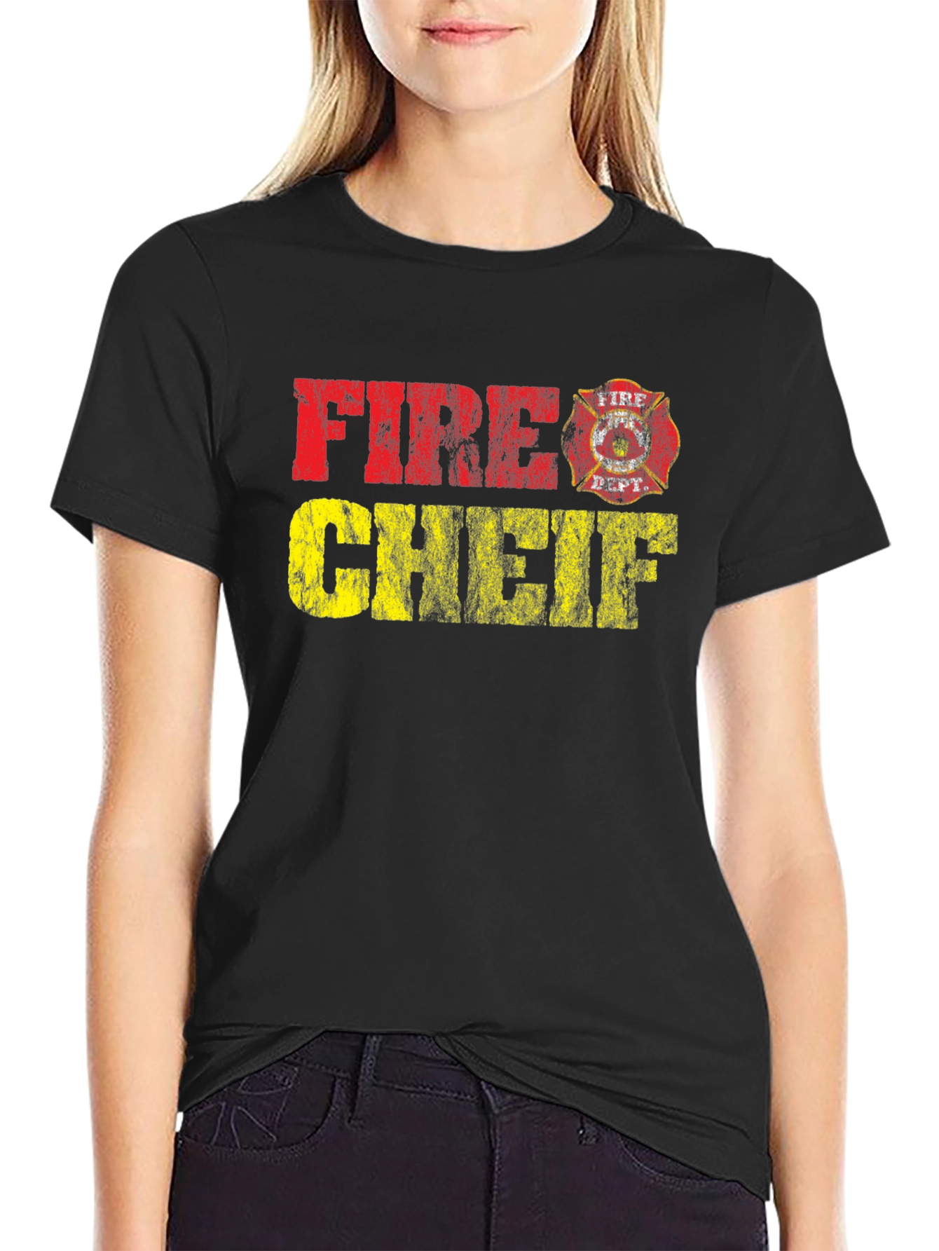Fire Chief Graphic T-Shirt
