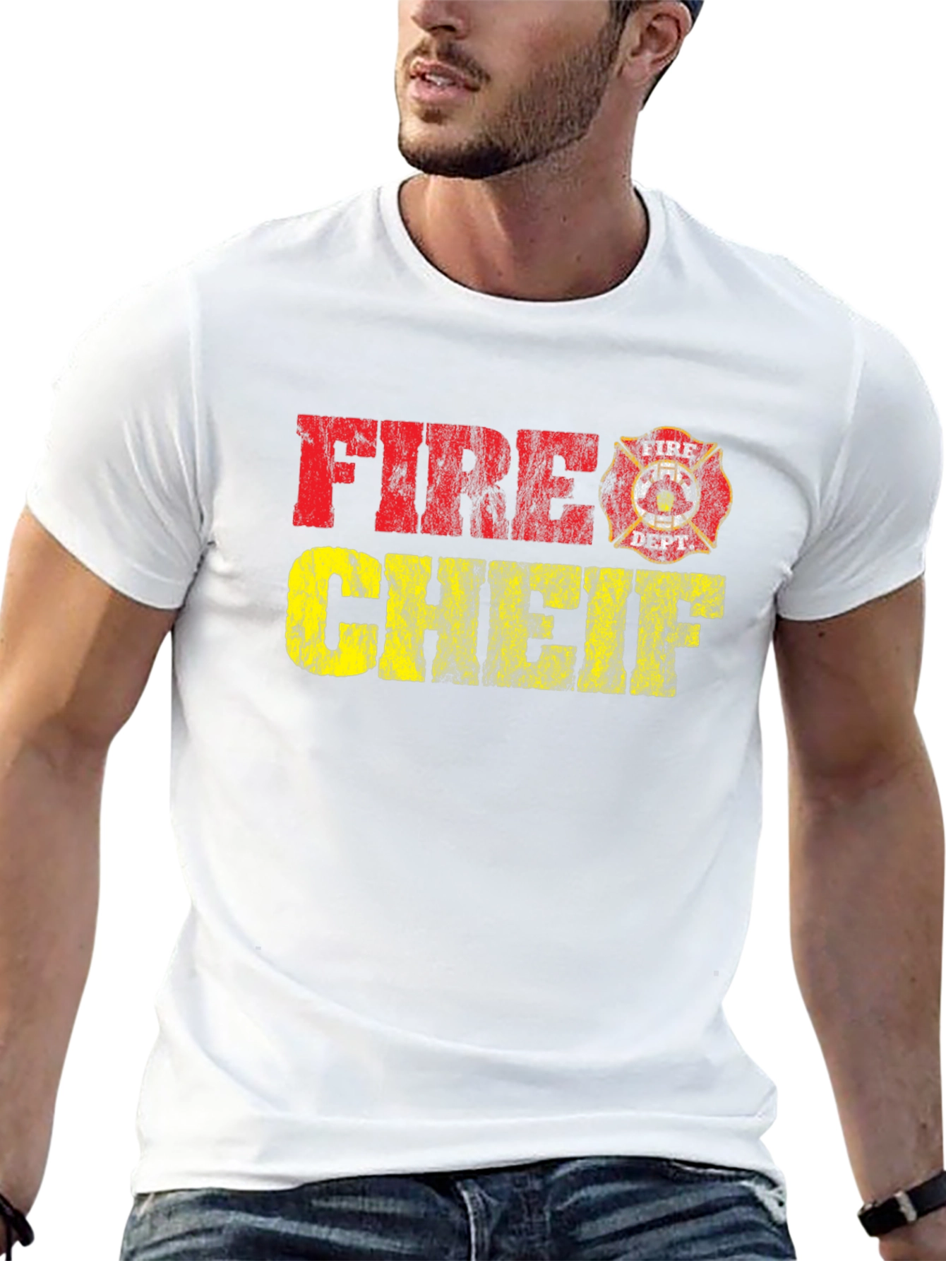 Fire Chief Graphic T-Shirt