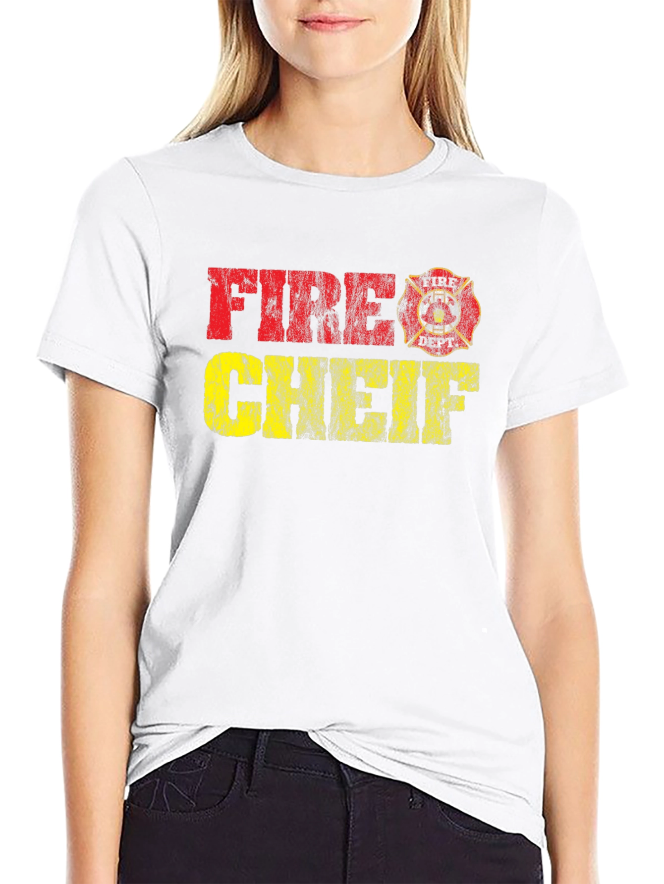Fire Chief Graphic T-Shirt
