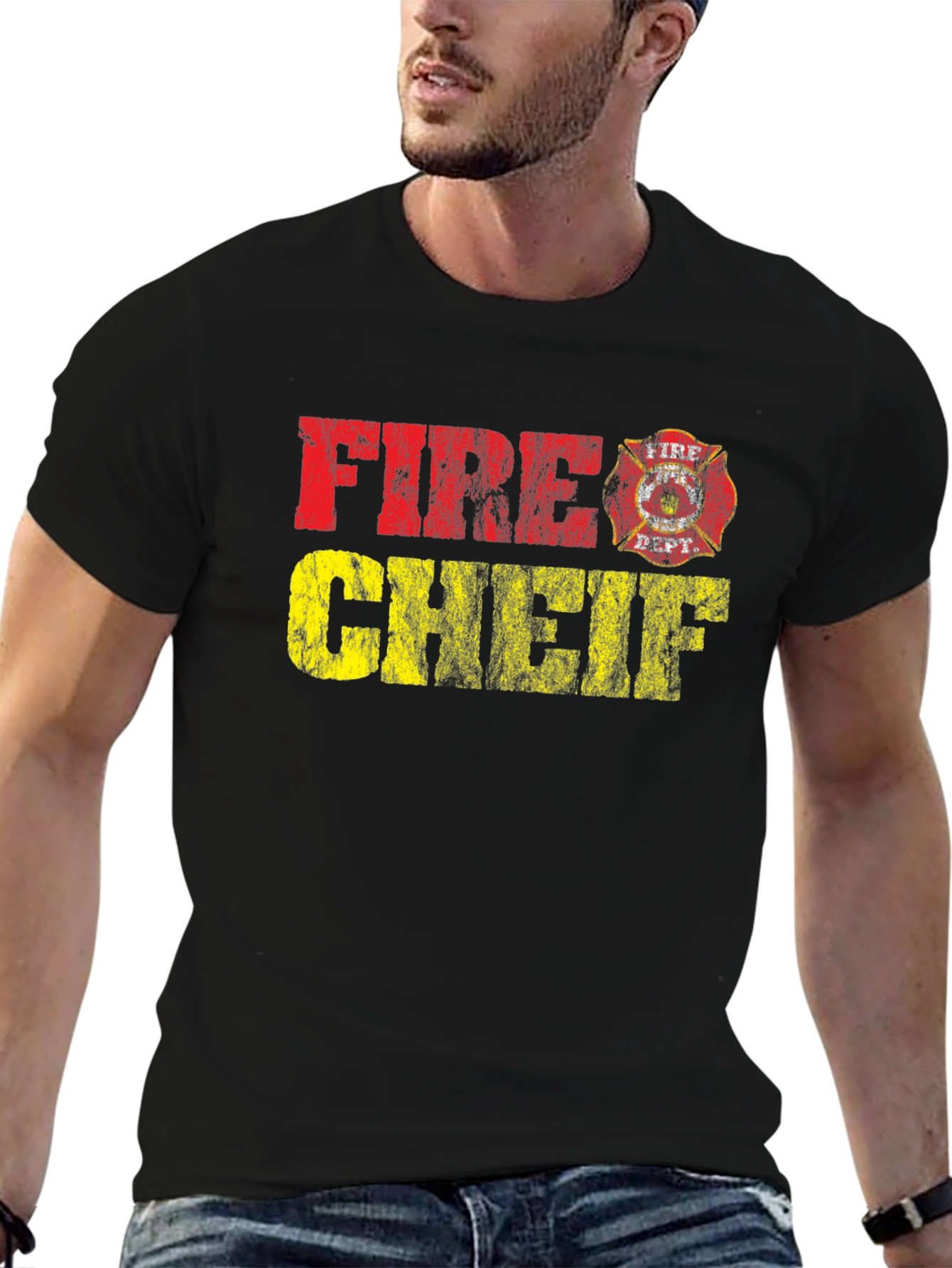 Fire Chief Graphic T-Shirt