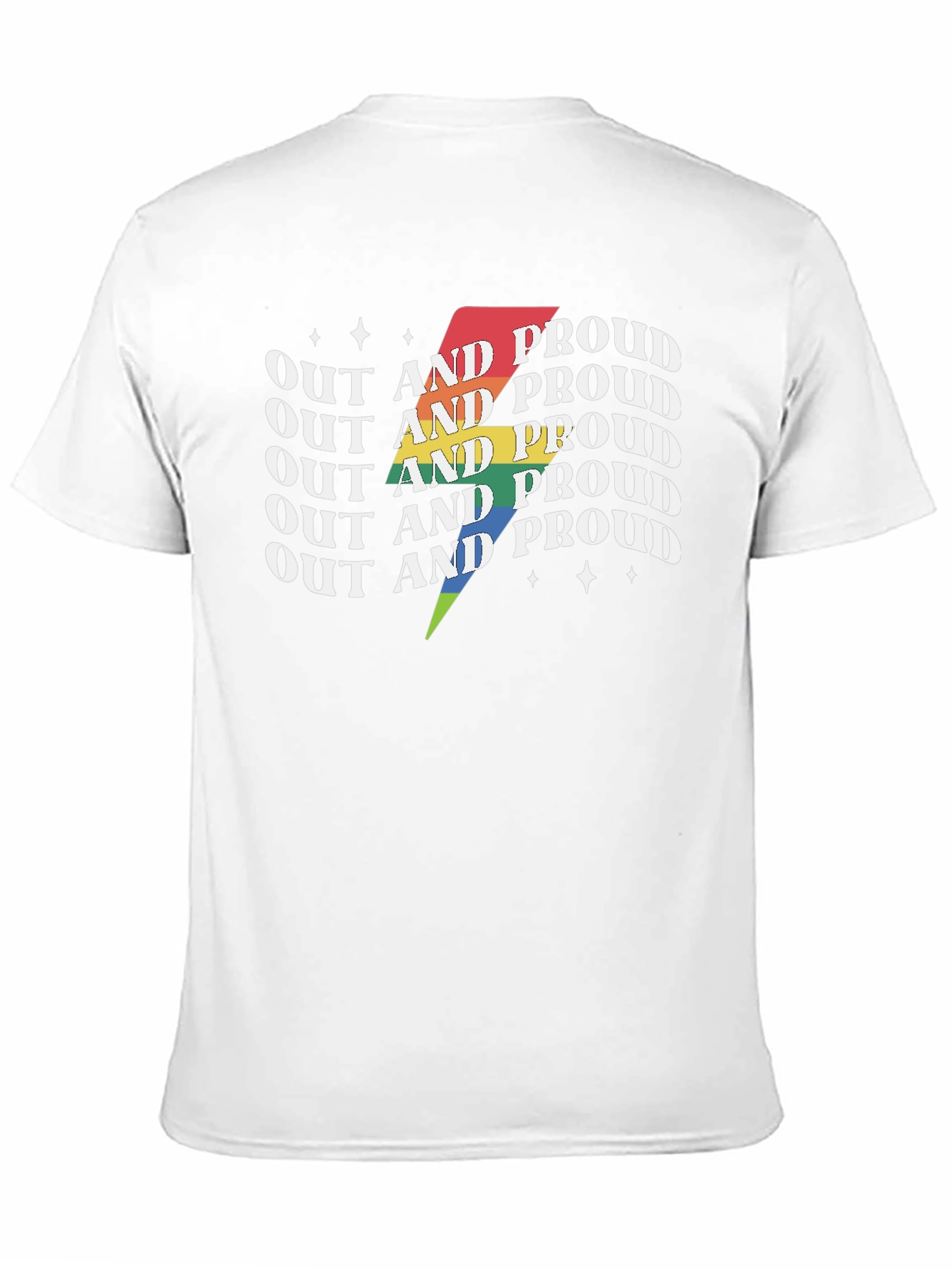 Out and Proud LGBTQ+ T-Shirt