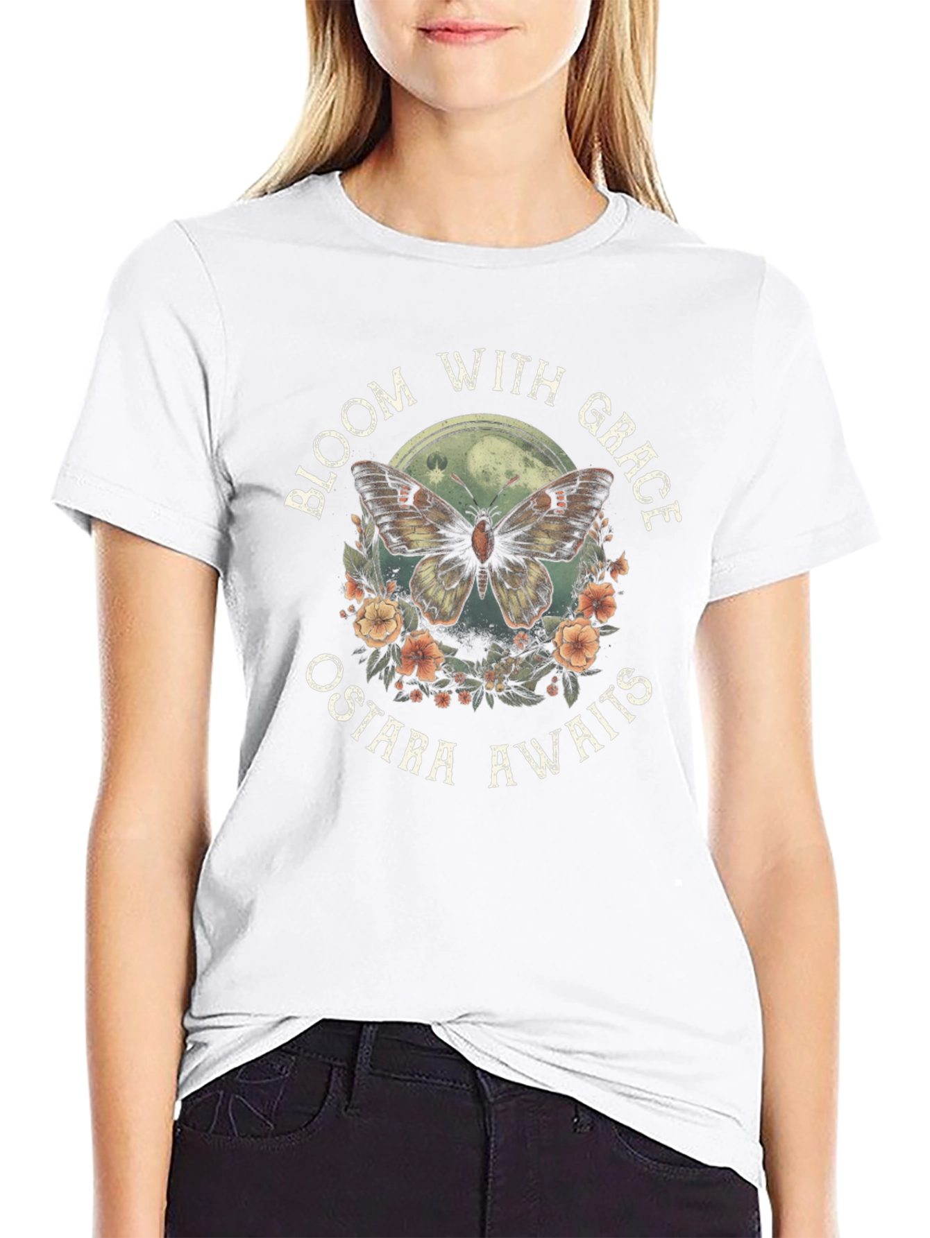 Bloom With Grace Butterfly T-Shirt