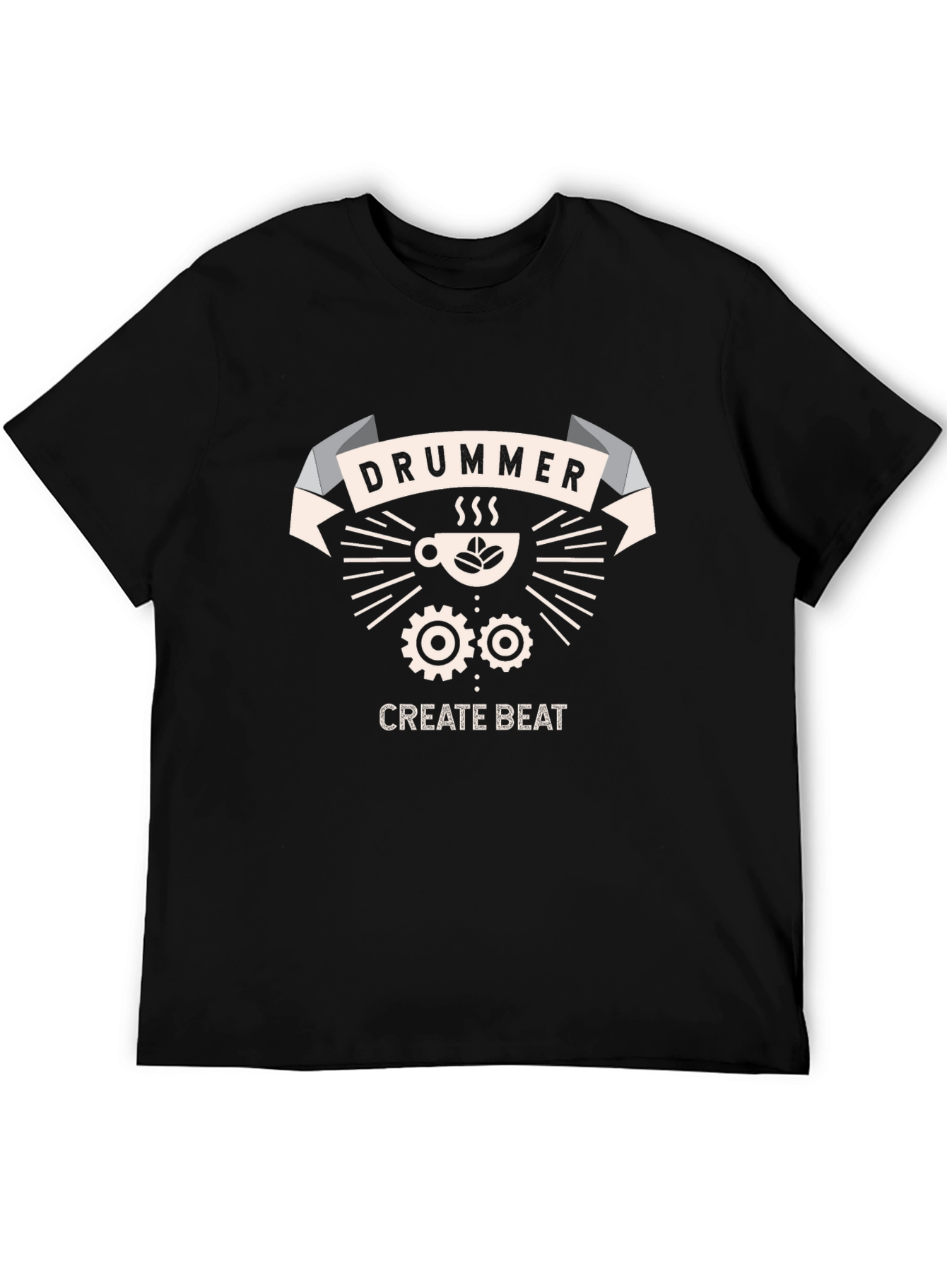 Drummer Coffee Beat T-Shirt