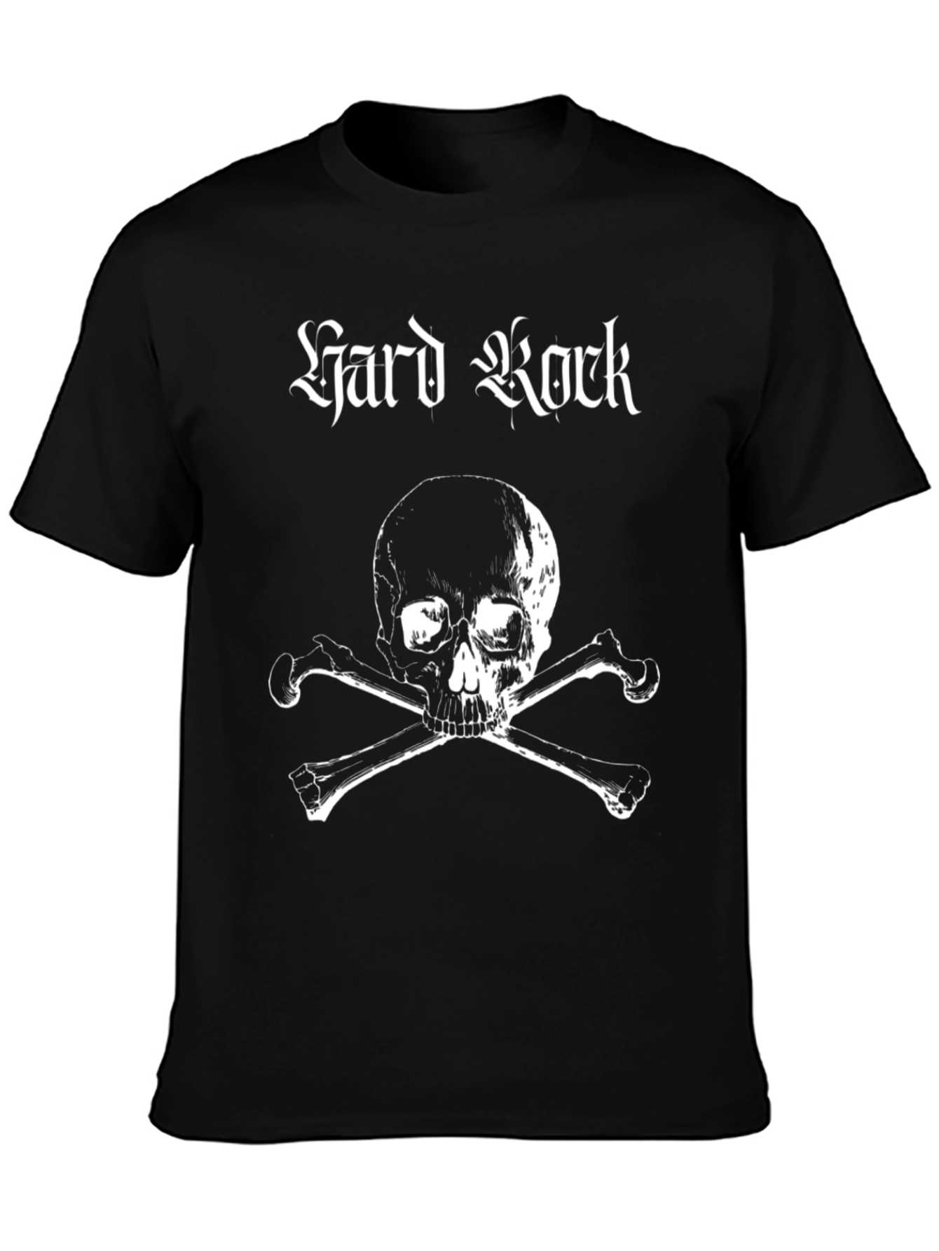 Hard Rock Skull & Crossbones Black T-Shirt