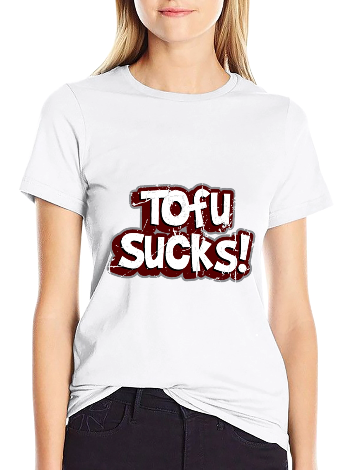 Tofu Sucks! Graphic Tee - Bold Statement Shirt