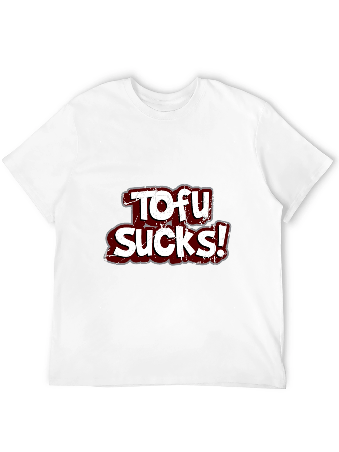 Tofu Sucks! Graphic Tee - Bold Statement Shirt