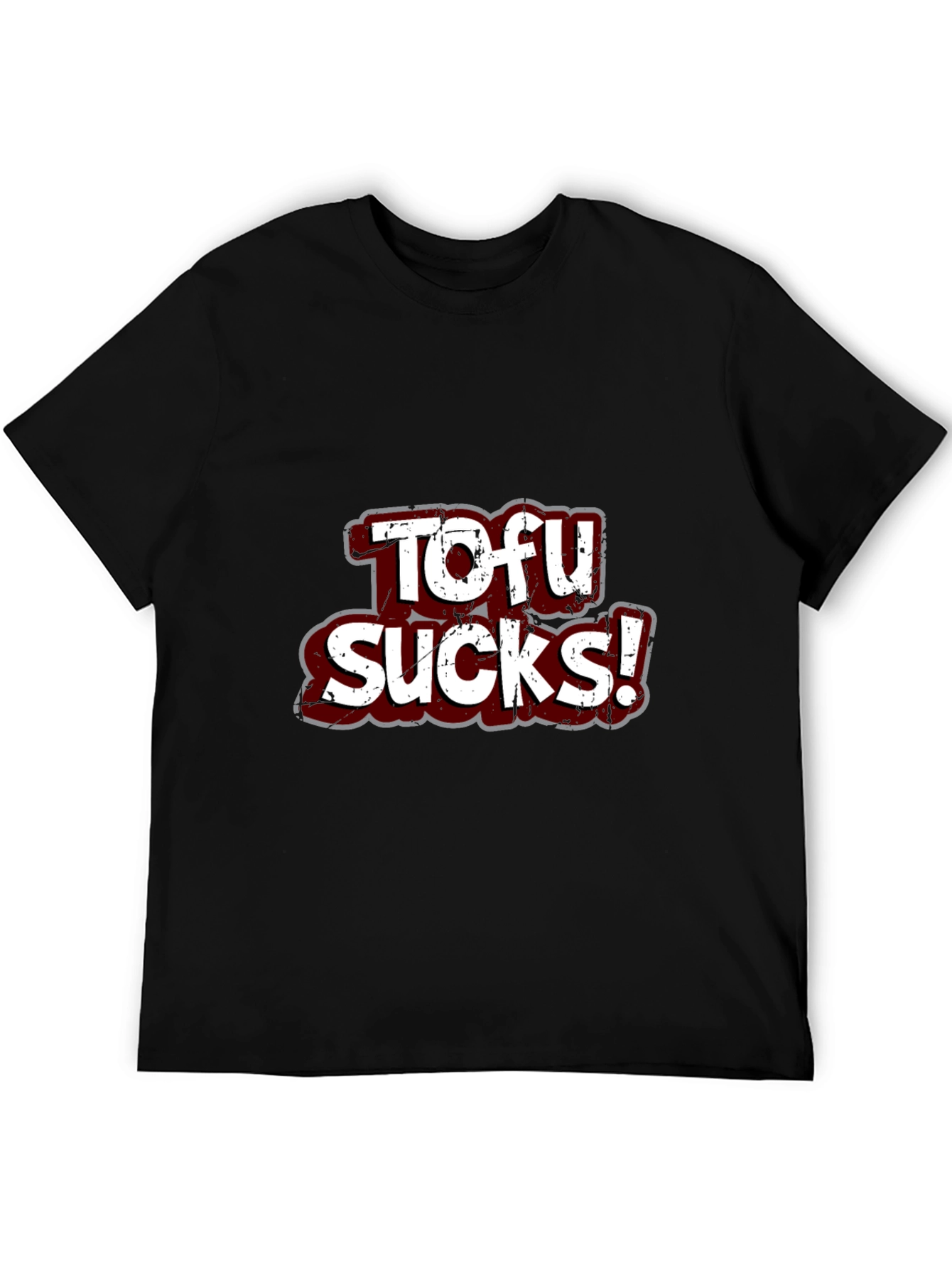 Tofu Sucks! Graphic Tee - Bold Statement Shirt
