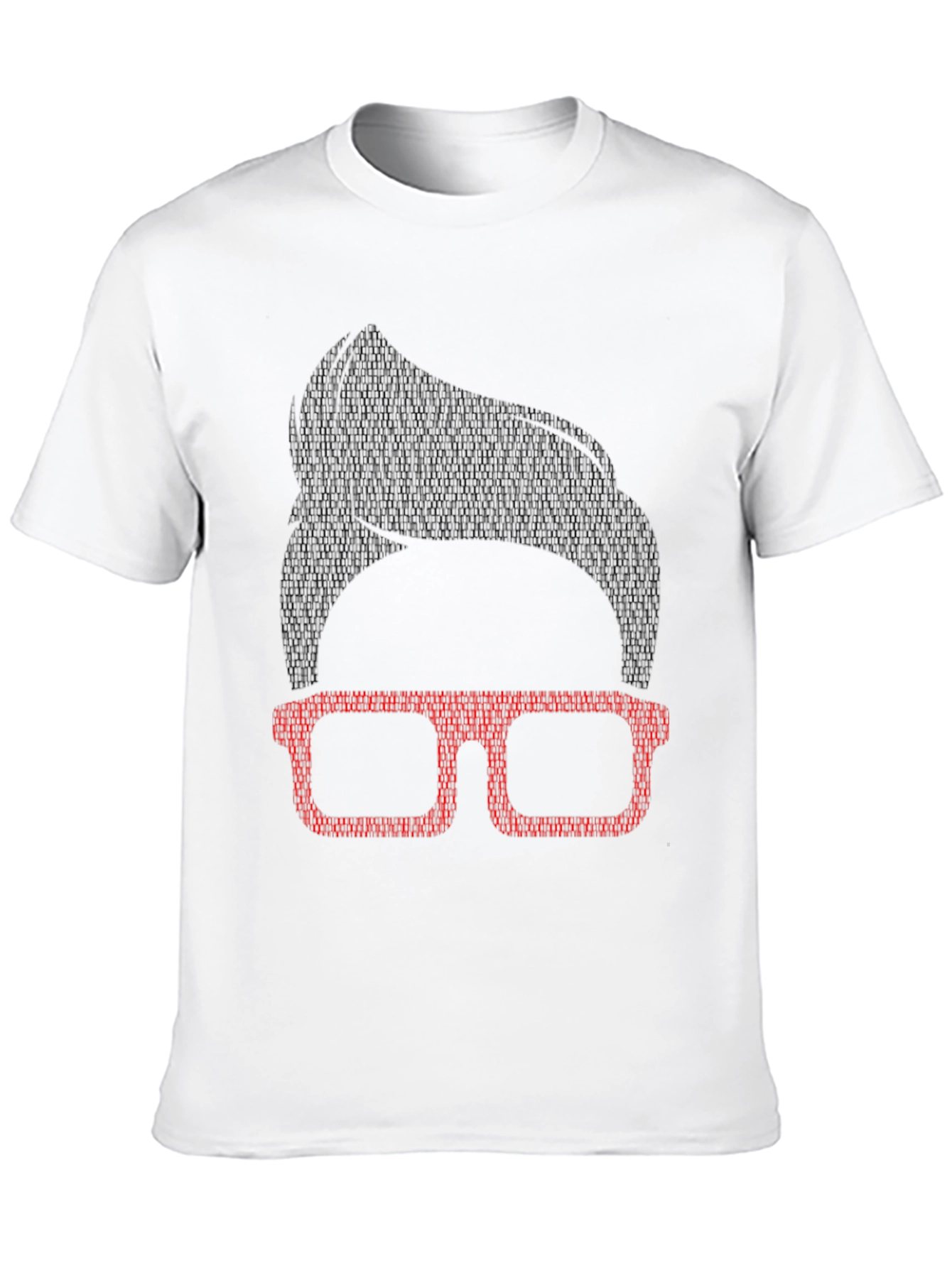 Nerdy Glasses Tee - Geek Chic Style