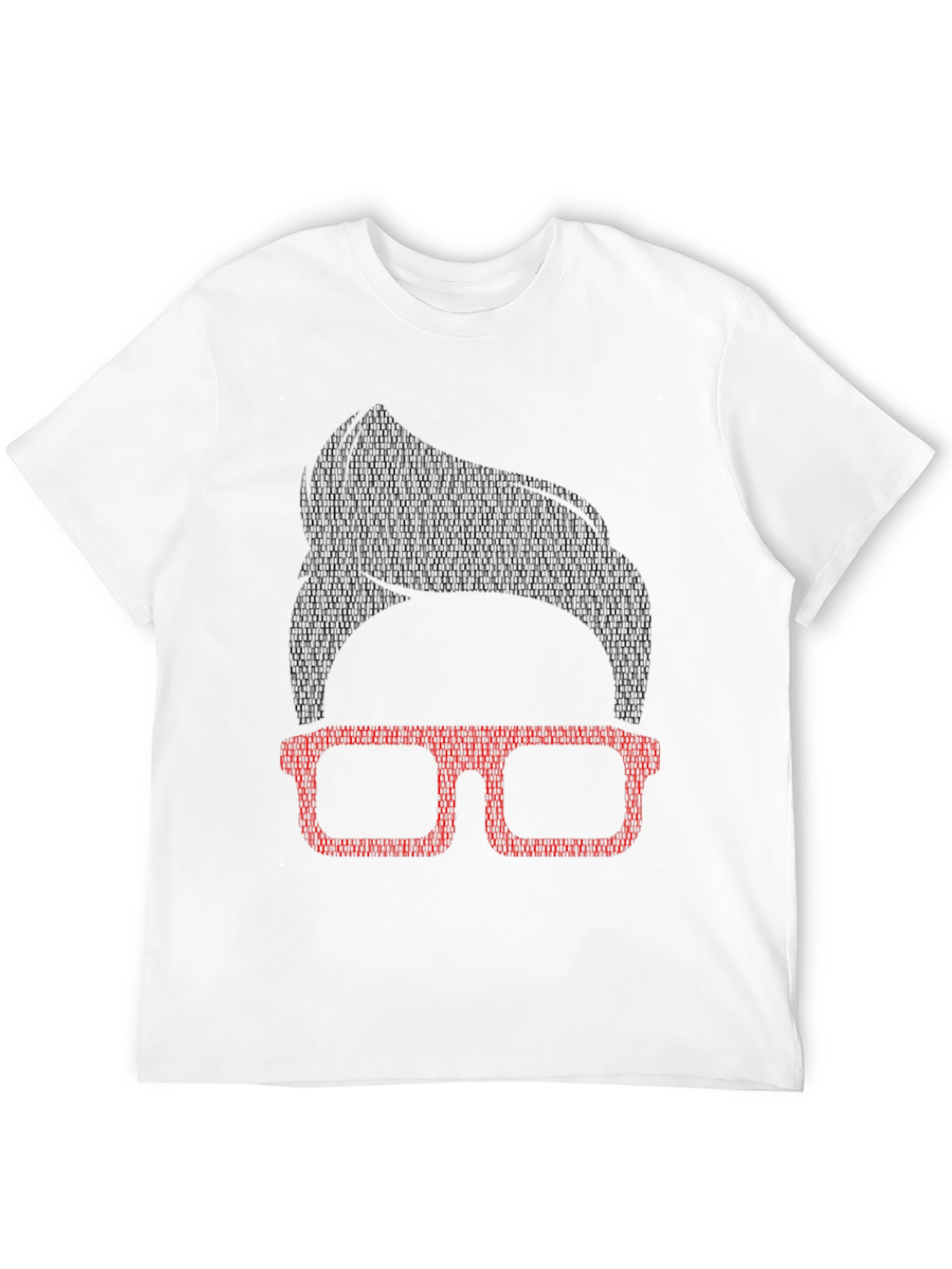 Nerdy Glasses Tee - Geek Chic Style