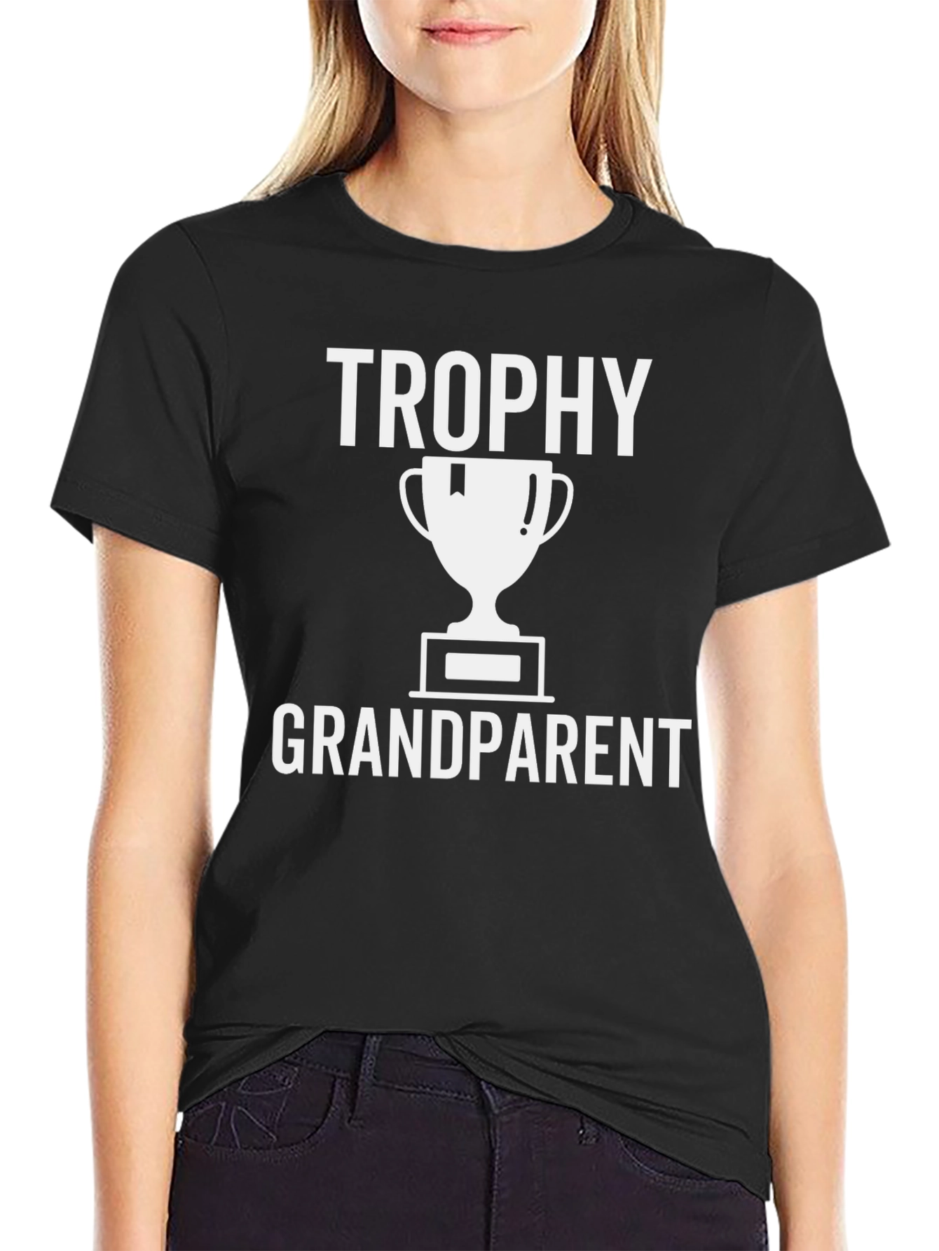 Trophy Grandparent Graphic T-Shirt
