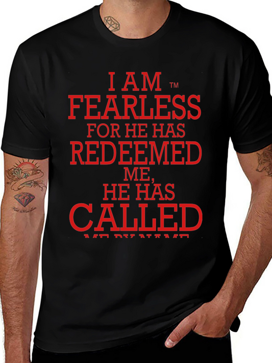 Fearless Christian Graphic T-Shirt