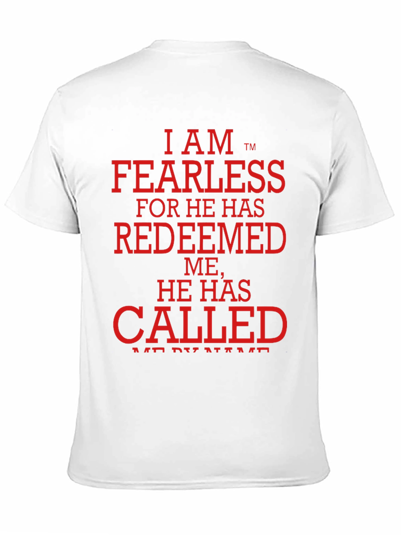 Fearless Christian Graphic T-Shirt