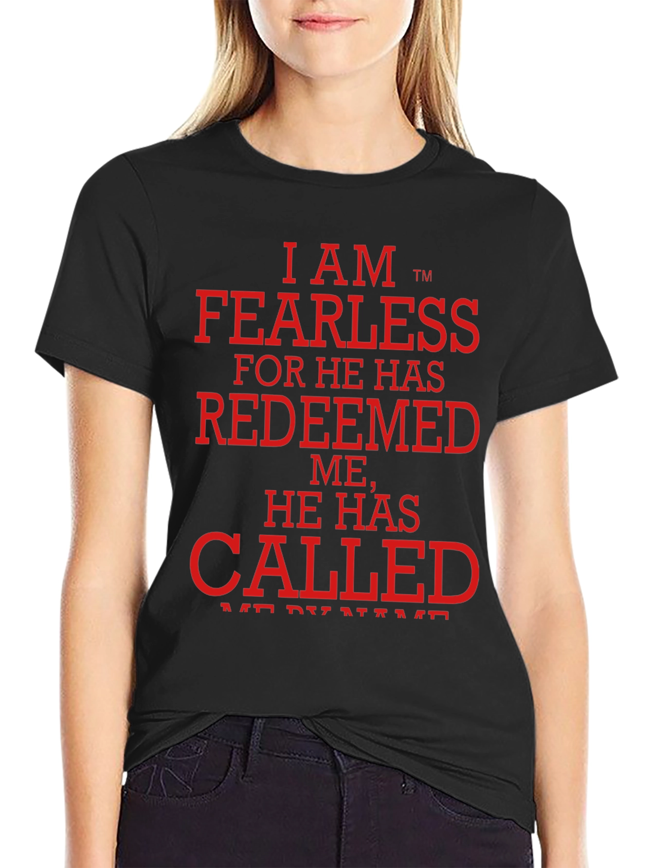 Fearless Christian Graphic T-Shirt