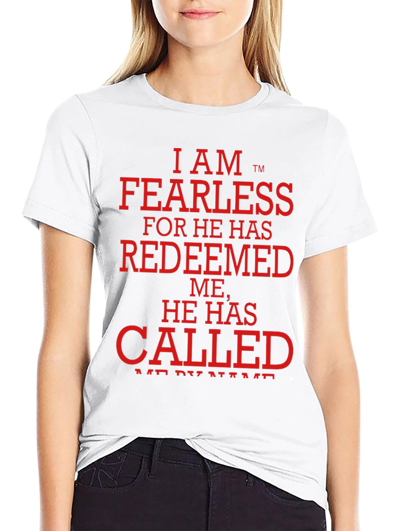 Fearless Christian Graphic T-Shirt
