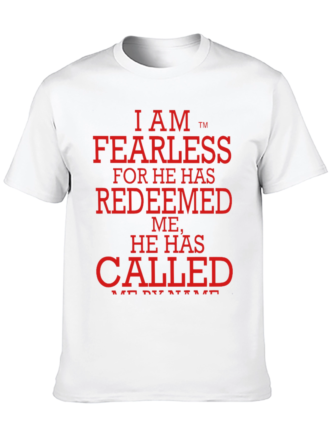 Fearless Christian Graphic T-Shirt