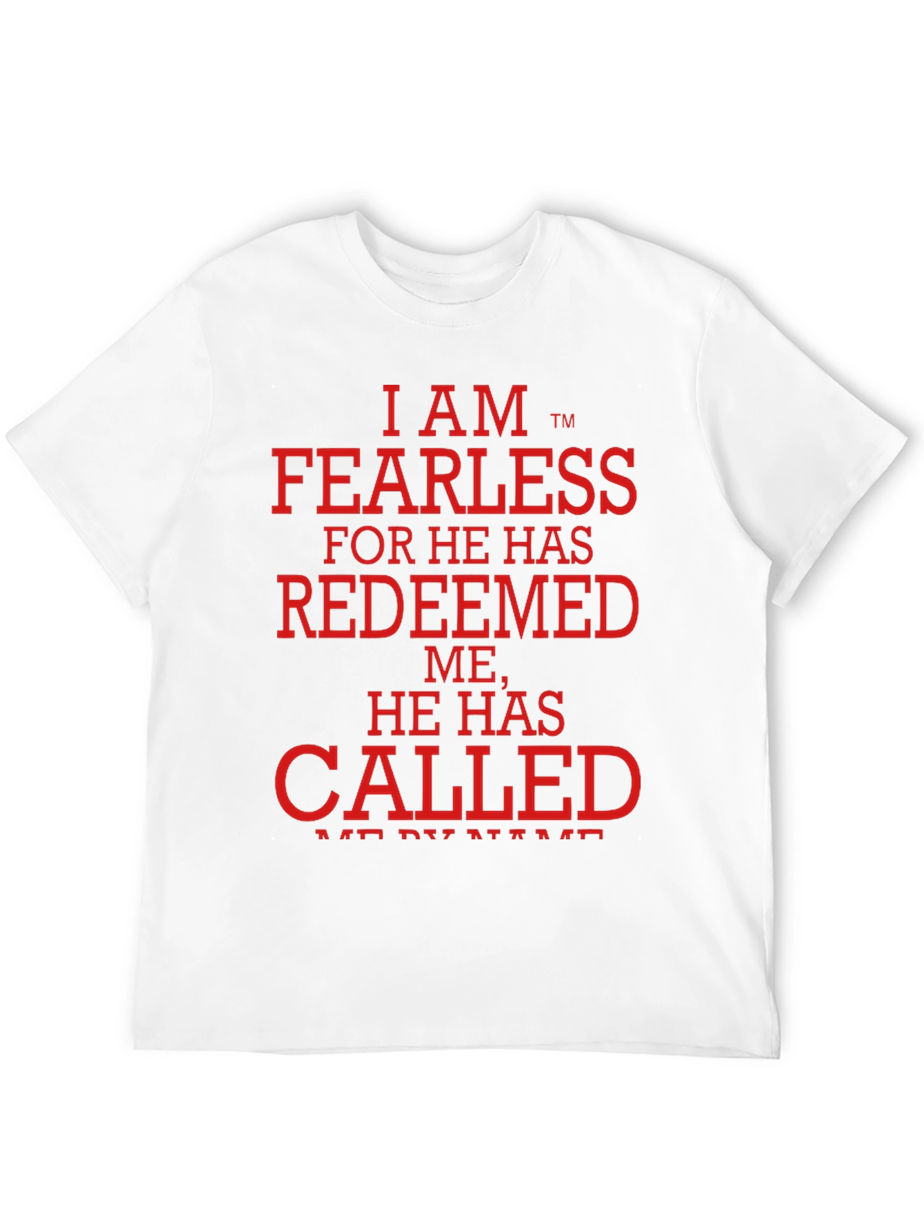 Fearless Christian Graphic T-Shirt