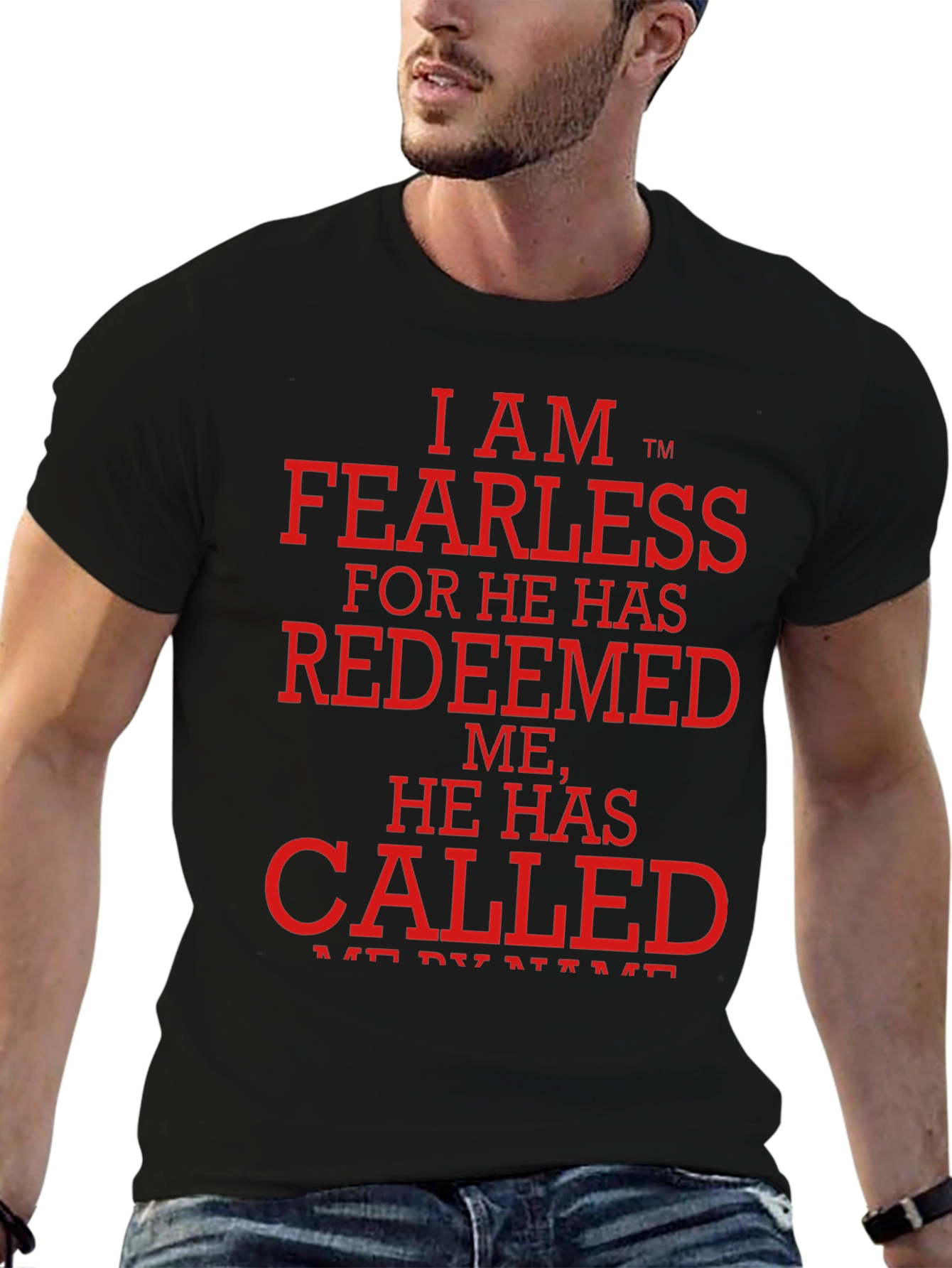 Fearless Christian Graphic T-Shirt