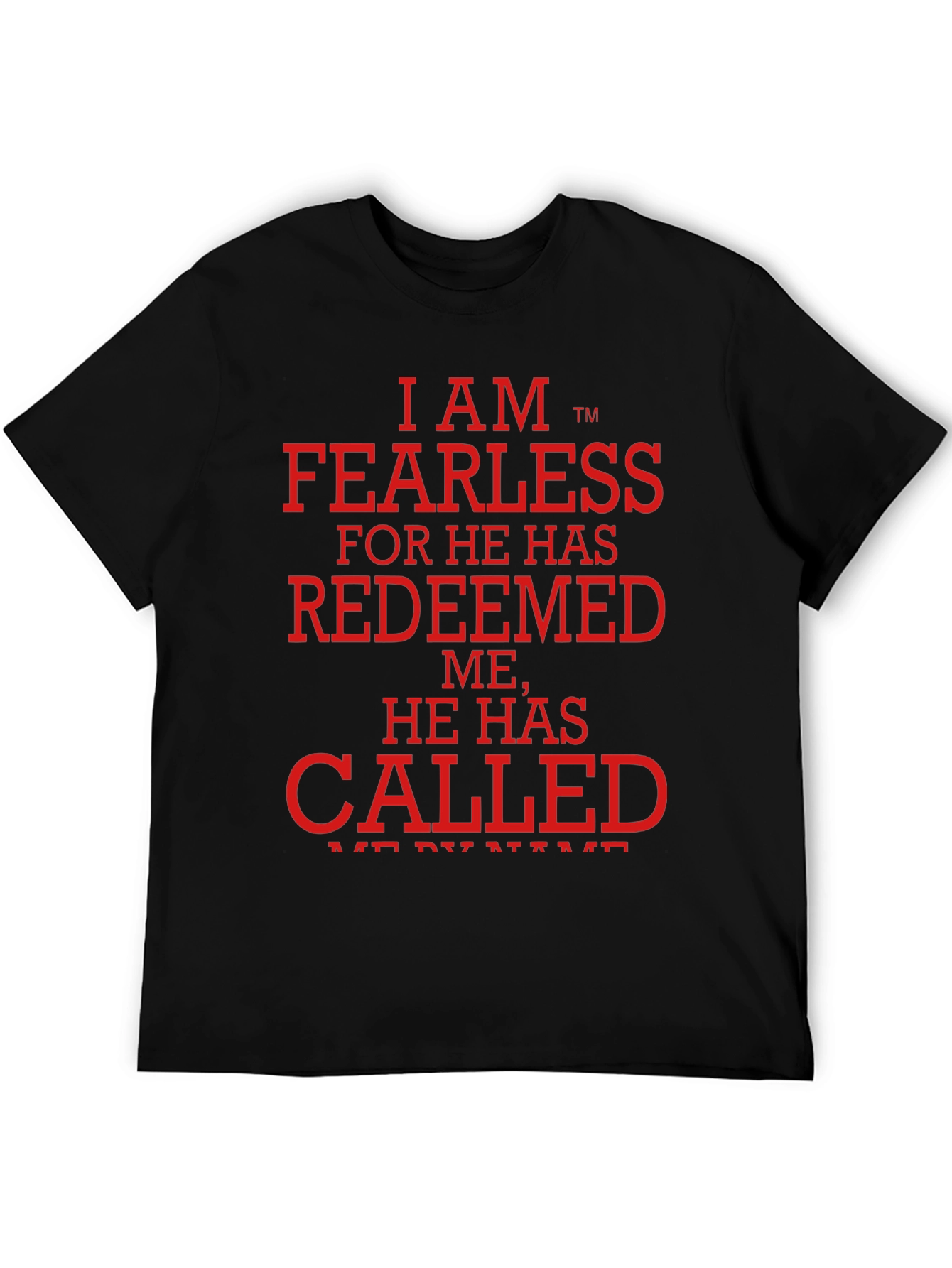 Fearless Christian Graphic T-Shirt