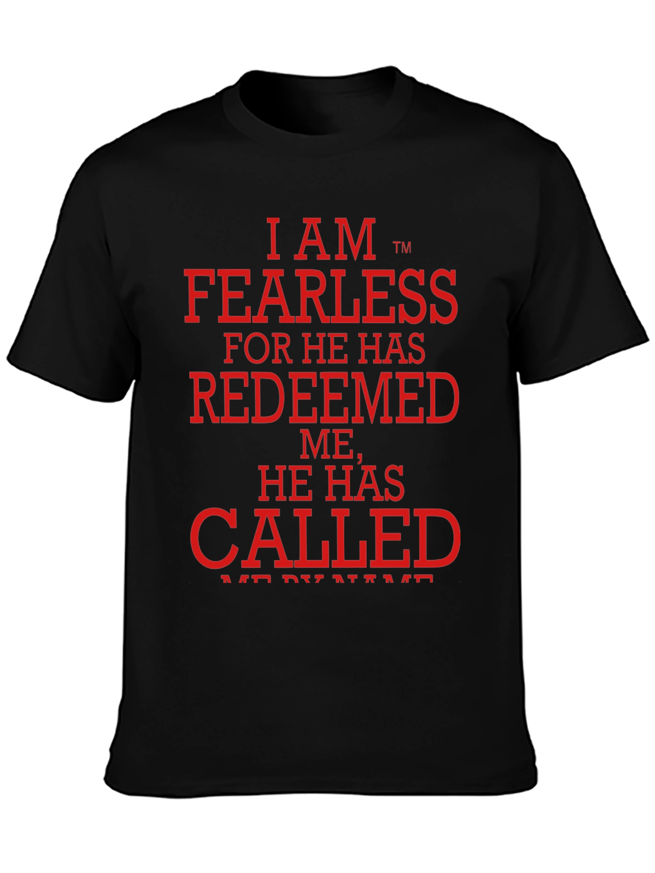 Fearless Christian Graphic T-Shirt