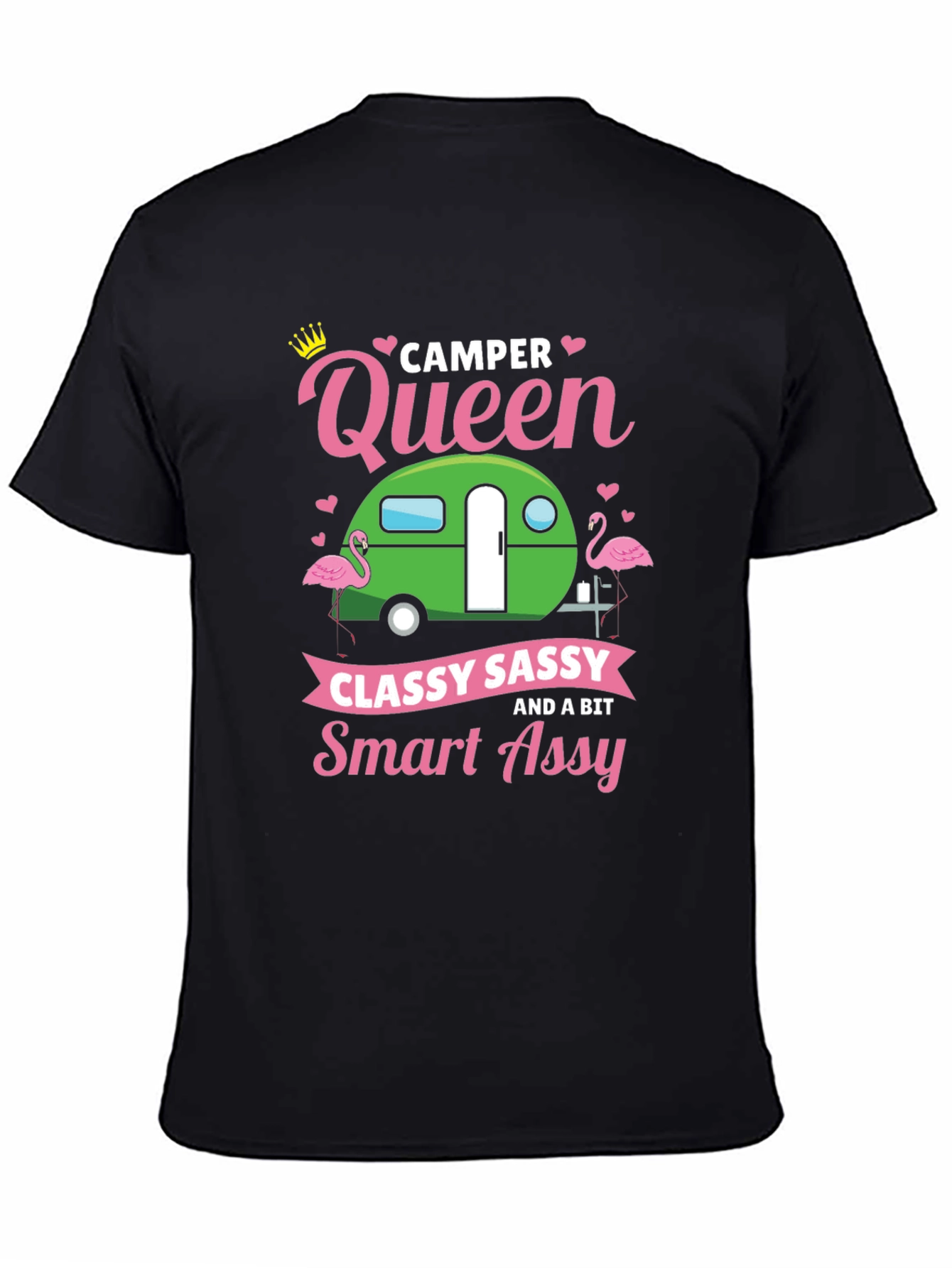 Camper Queen Sassy Graphic T-Shirt