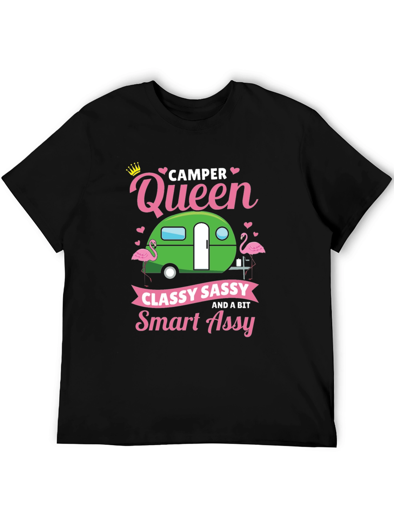 Camper Queen Sassy Graphic T-Shirt