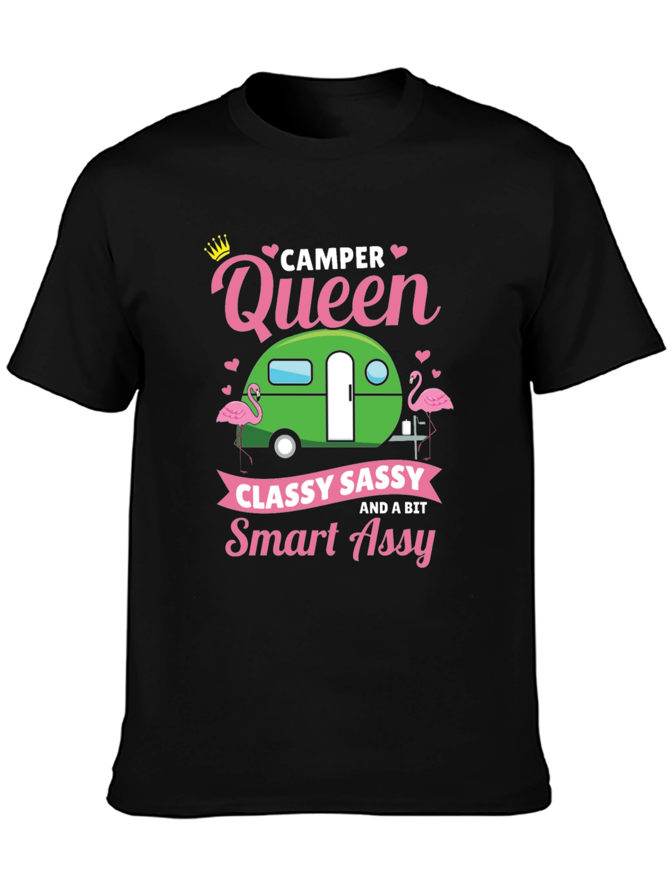 Camper Queen Sassy Graphic T-Shirt