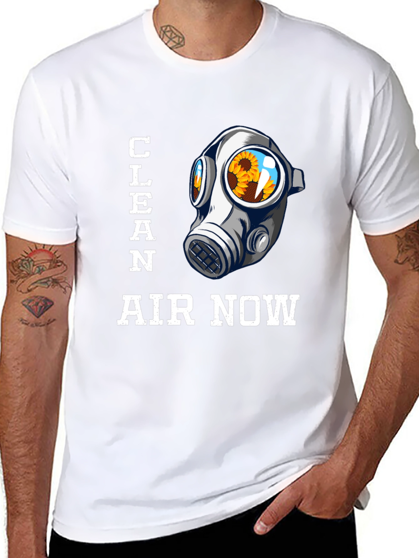 Clean Air Now Graphic T-Shirt