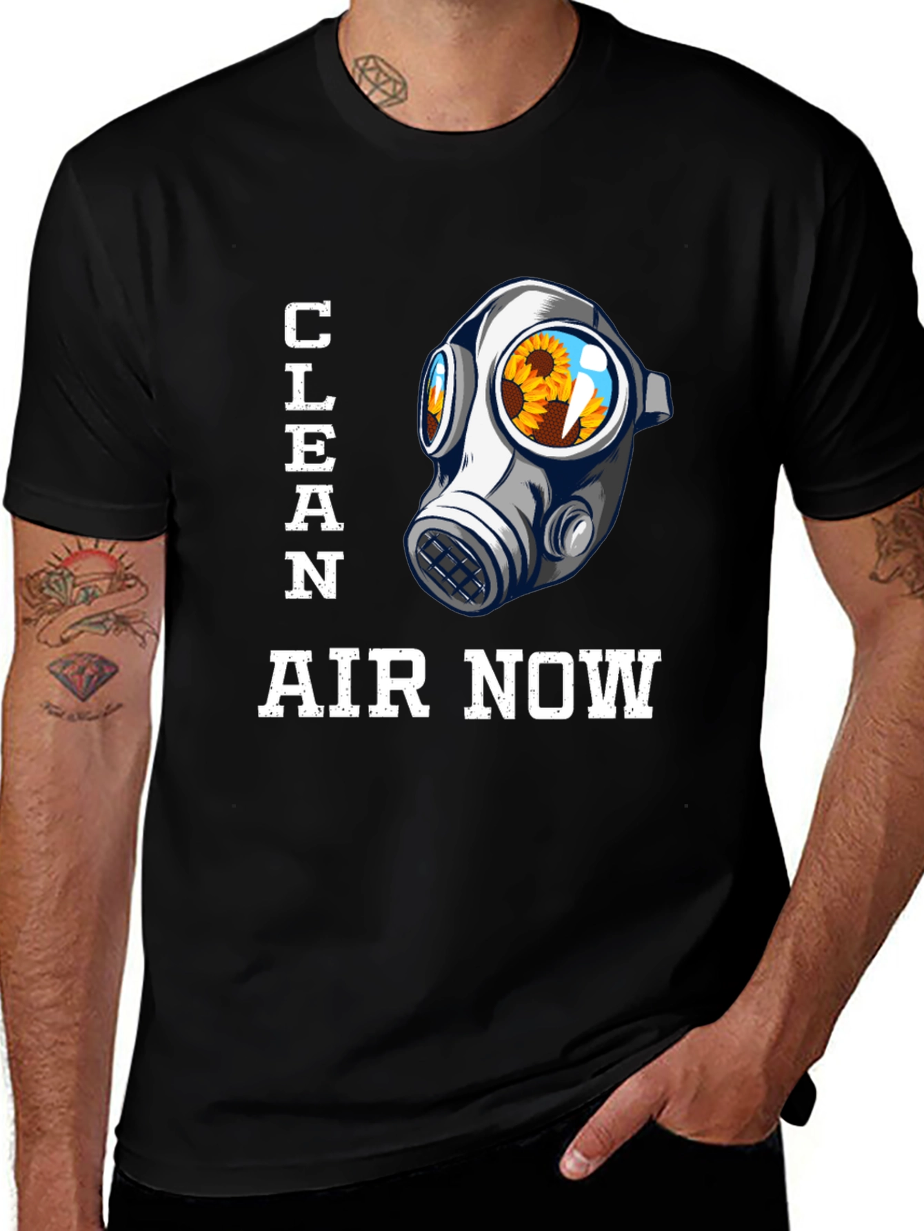Clean Air Now Graphic T-Shirt