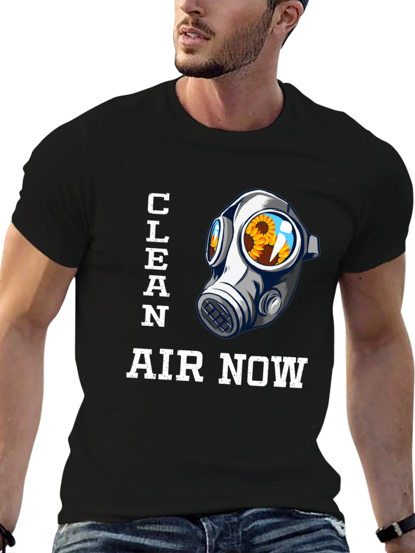 Clean Air Now Graphic T-Shirt