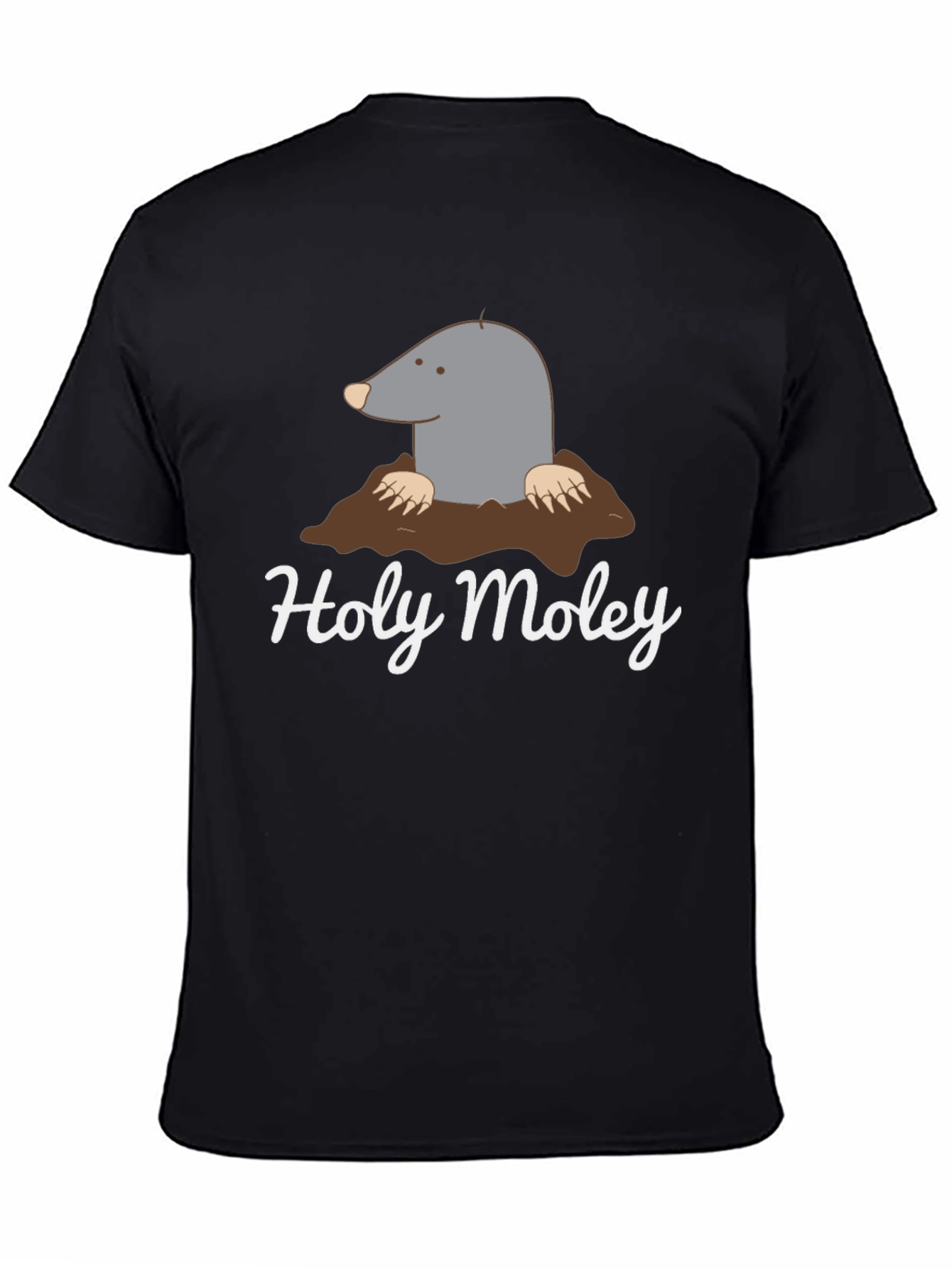 Holy Moley Graphic Tee - Mens Black T-Shirt
