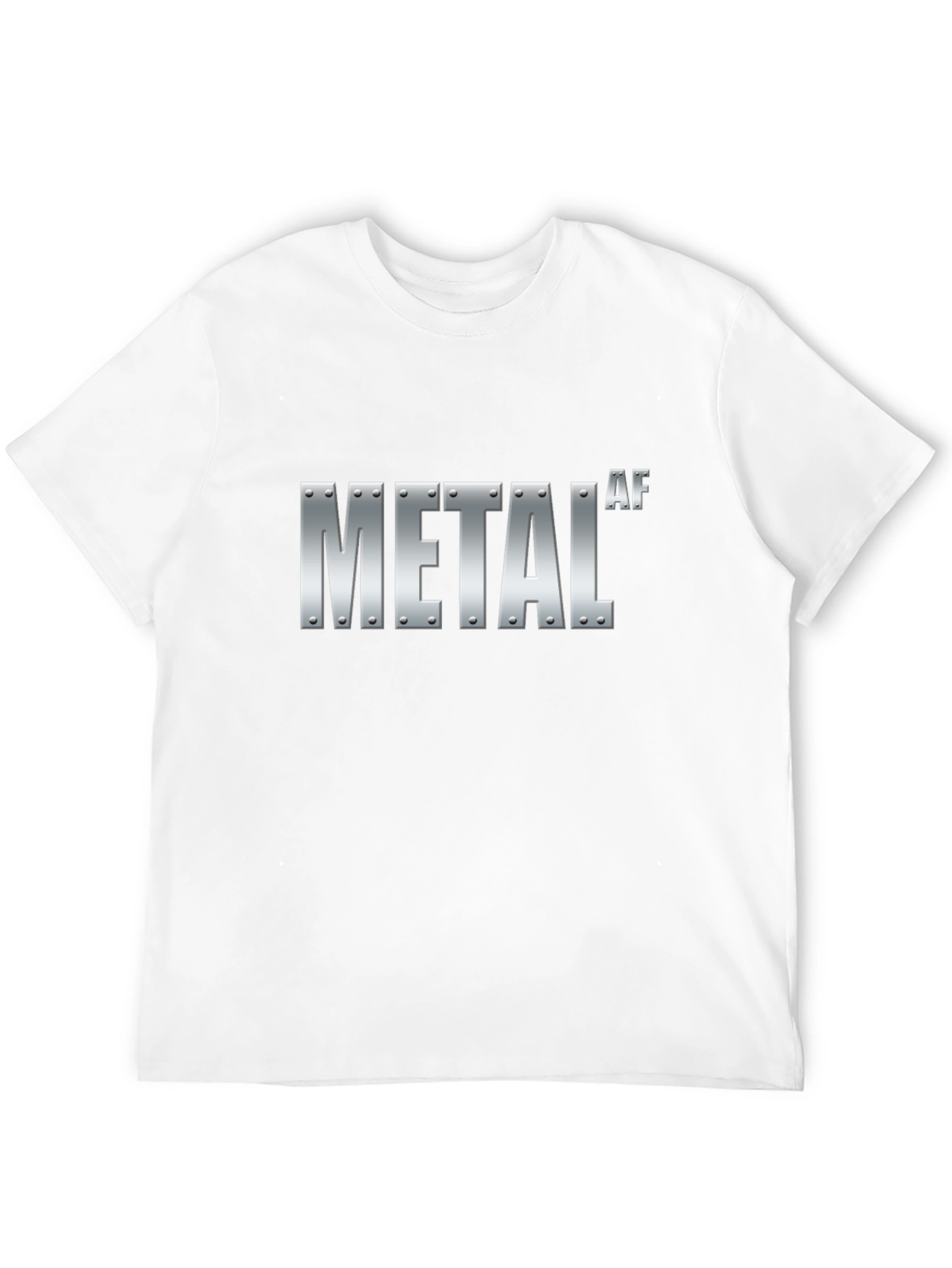 Metal AF Black Graphic T-Shirt