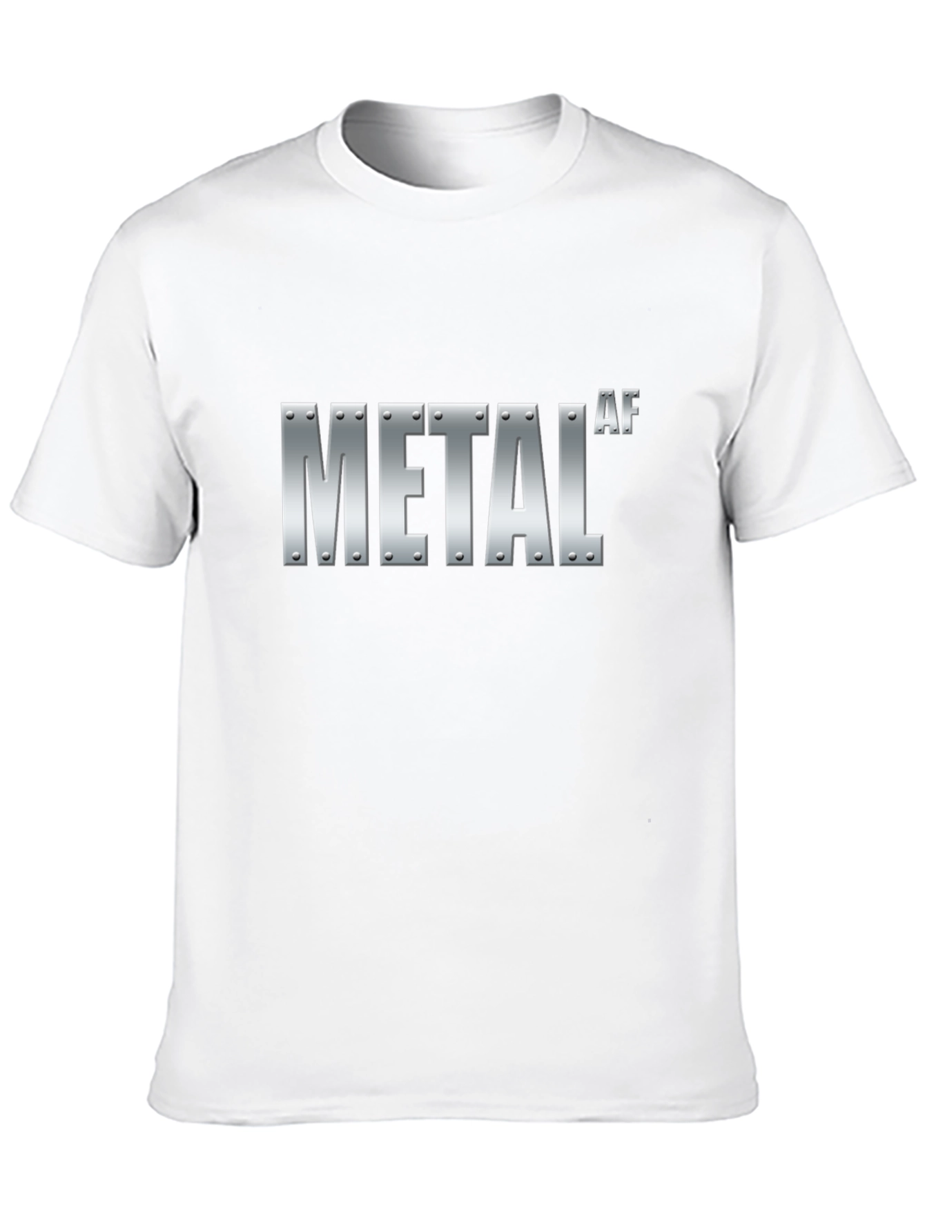 Metal AF Black Graphic T-Shirt