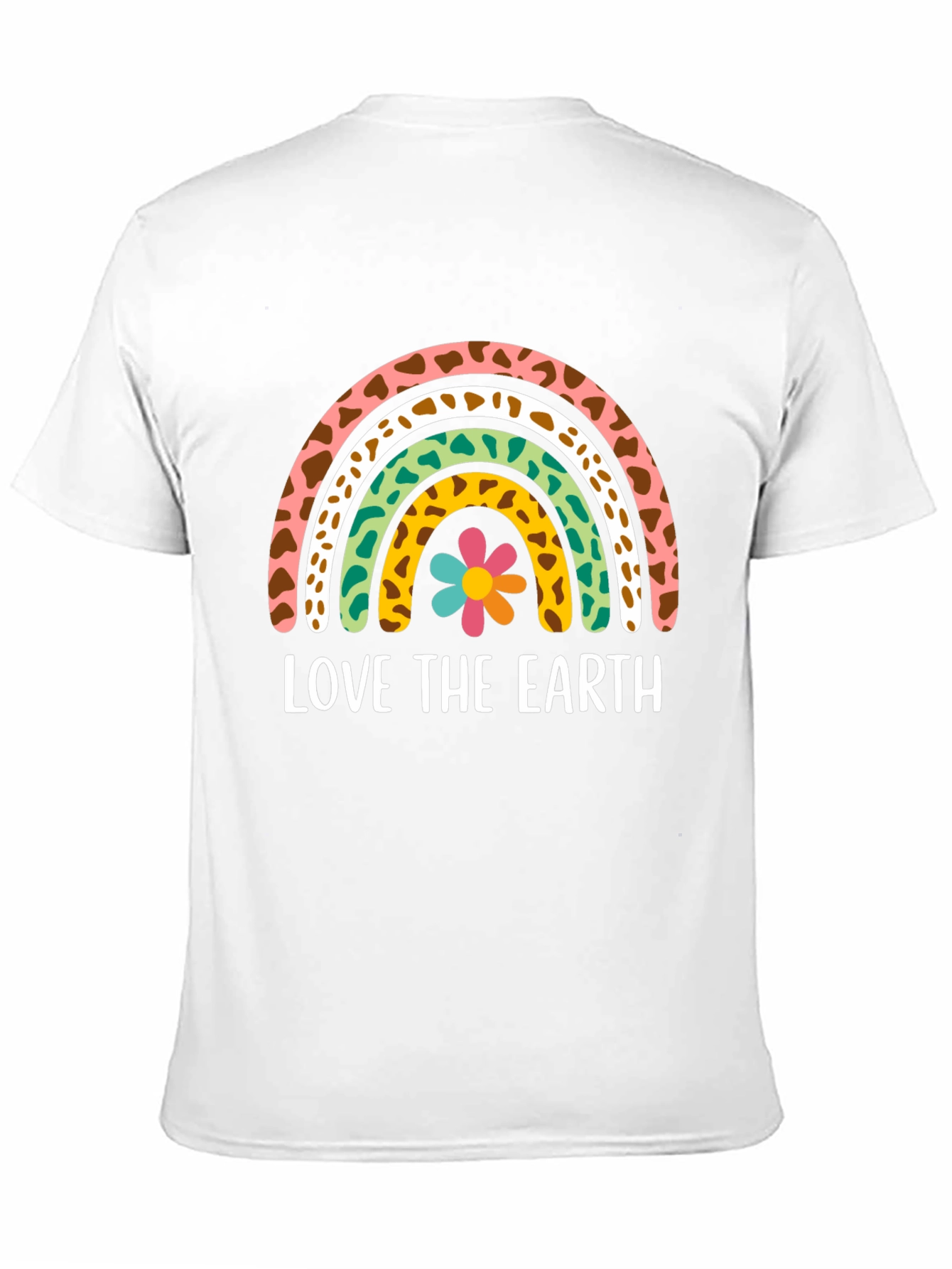 Love The Earth Rainbow Graphic T-Shirt
