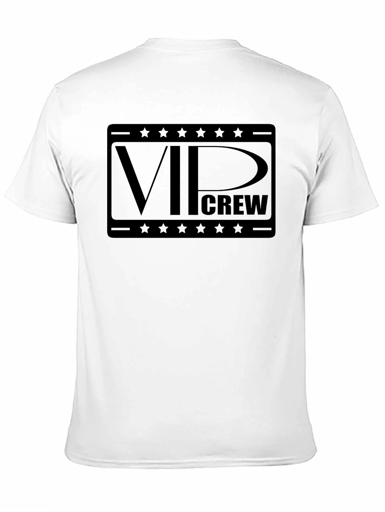 VIP Crew Black Graphic Tee